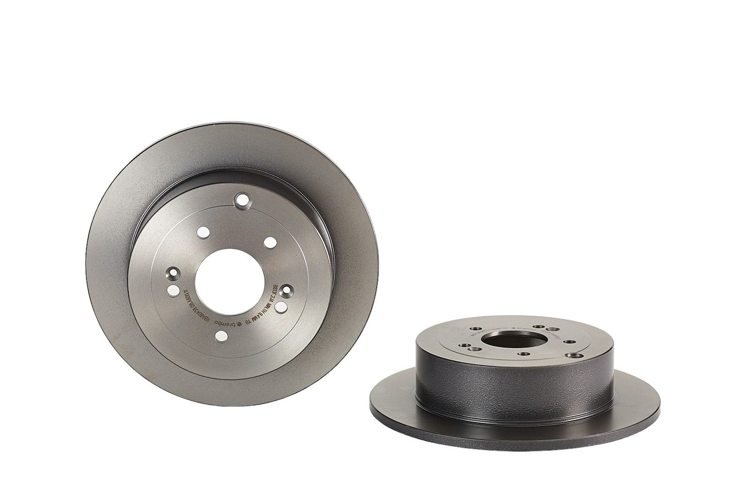 Brembo Rear Solid Brake Rotor 08.A600.11 — image 7