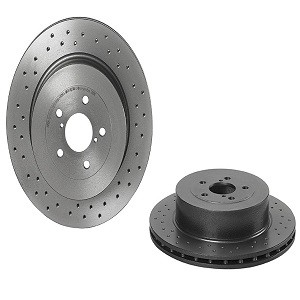 Brembo Rear Vented Brake Rotor 09.7813.1X — image 7