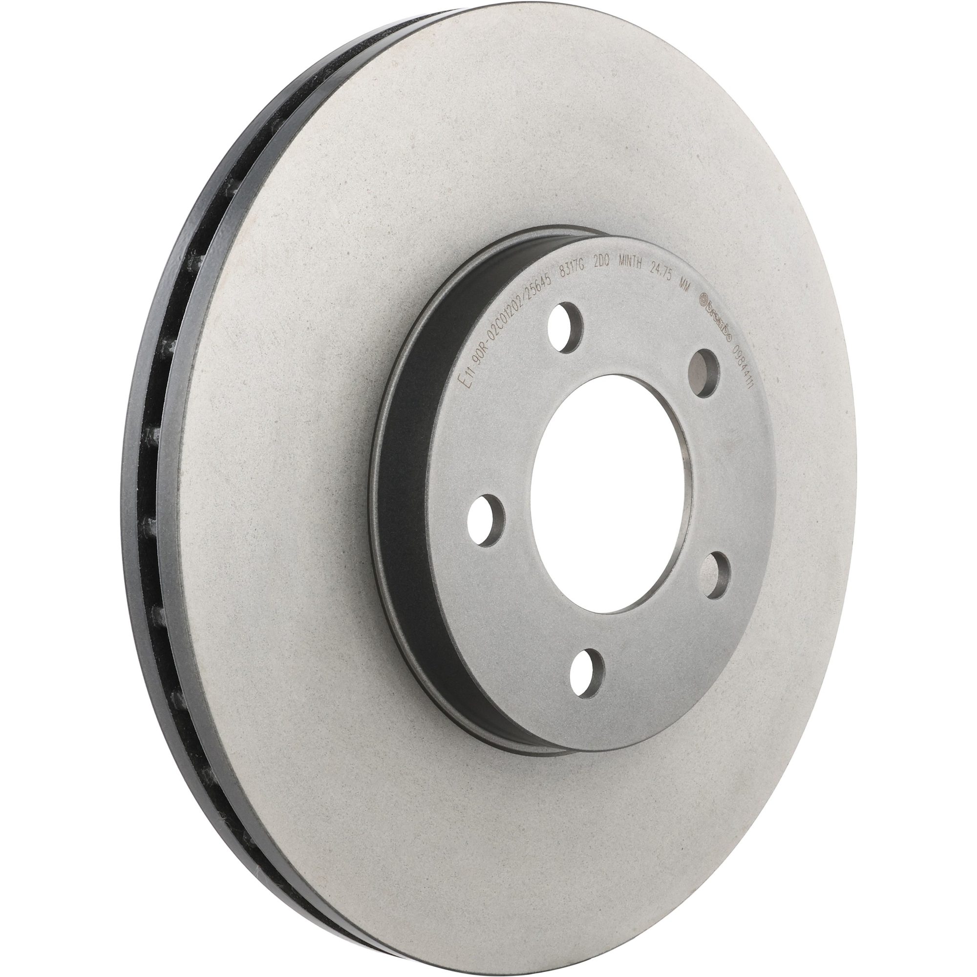 Brembo Front Vented Brake Rotor 09.8441.11 — image 2