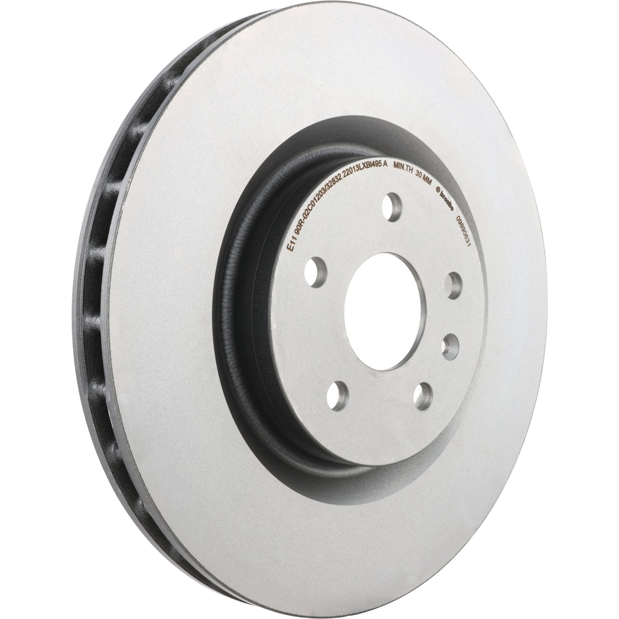 Brembo Front Vented Brake Rotor 09.8906.31 — image 2