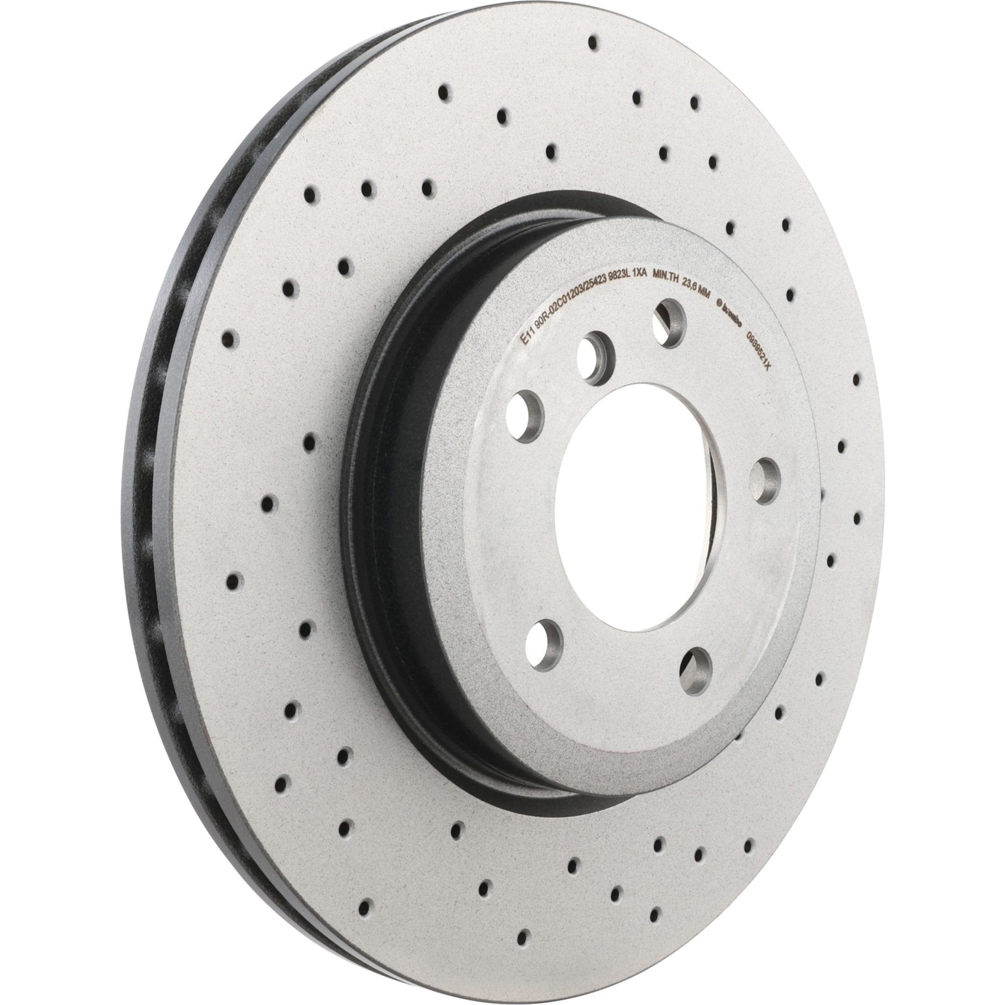 Brembo Front Vented Brake Rotor 09.8952.1X — image 3