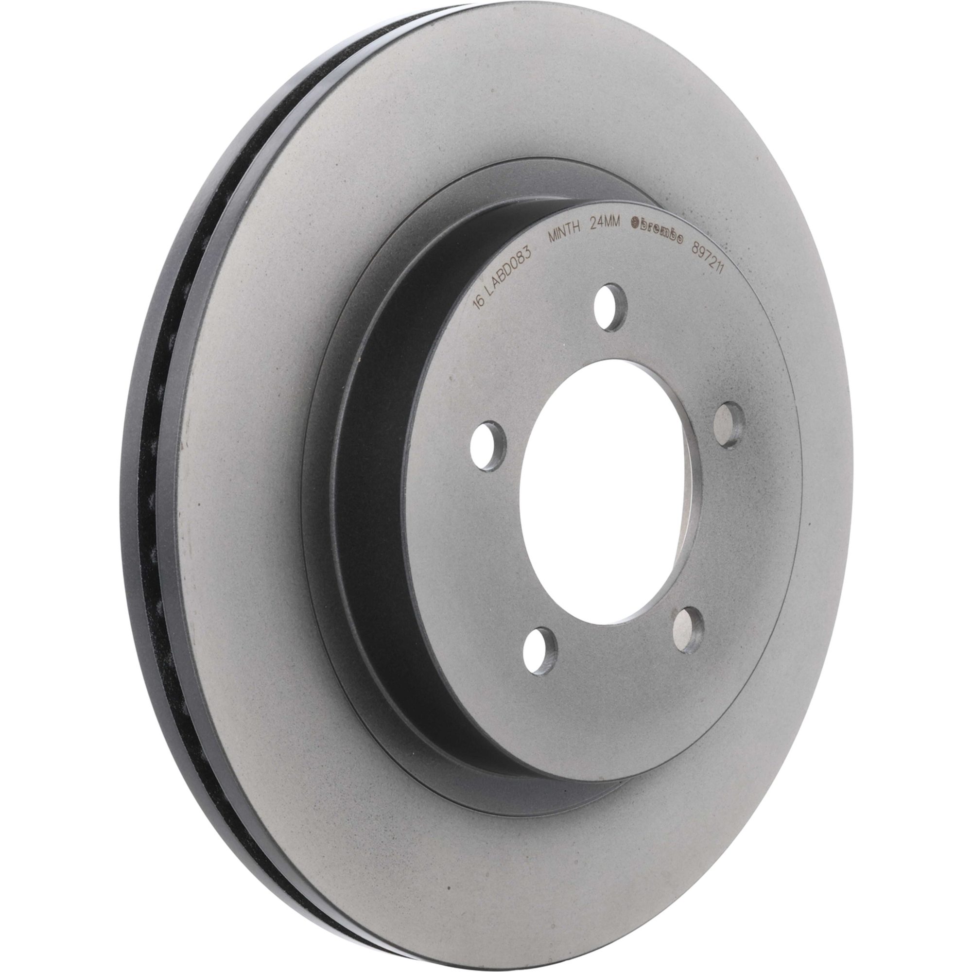 Brembo Front Vented Brake Rotor 09.8972.11 — image 2