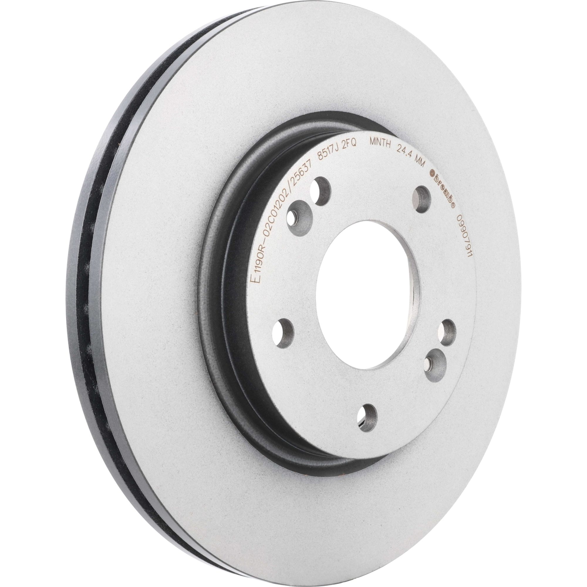 Brembo Front Vented Brake Rotor 09.9079.11 — image 2