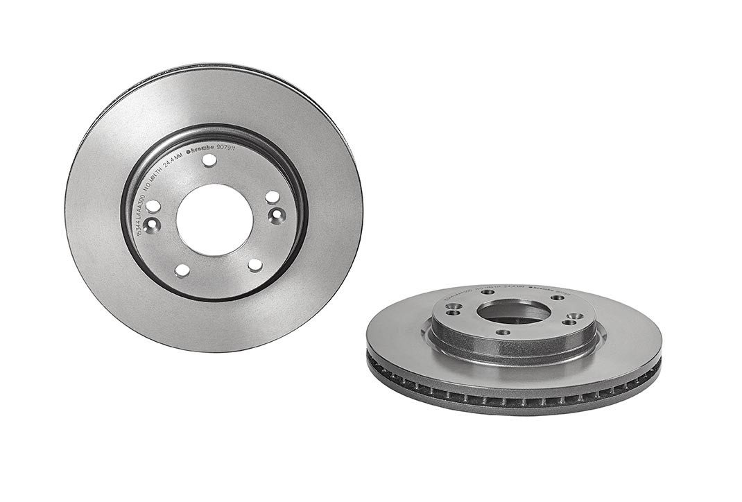 Brembo Front Vented Brake Rotor 09.9079.11 — image 7