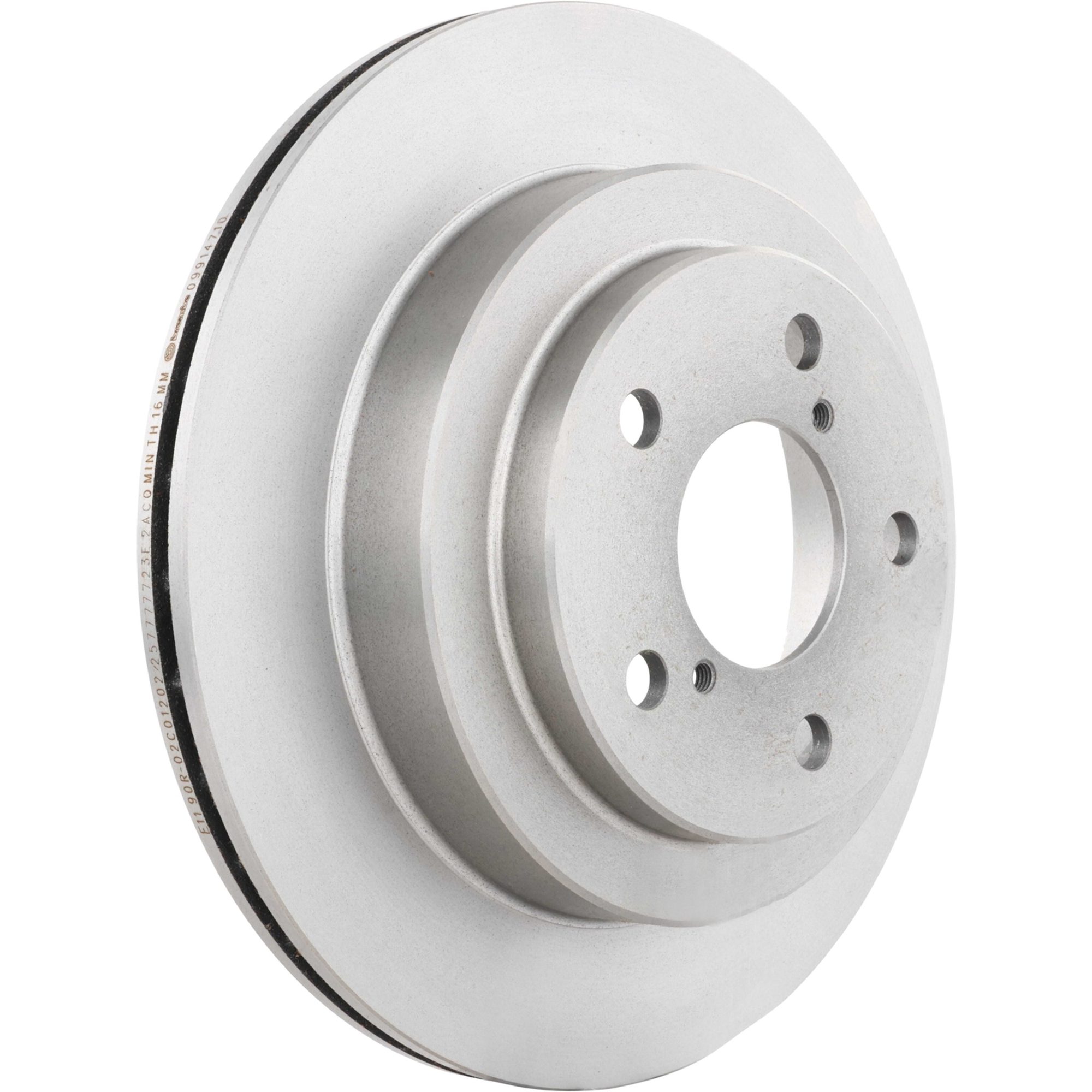 Brembo Rear Vented Brake Rotor 09.9147.10 — image 2