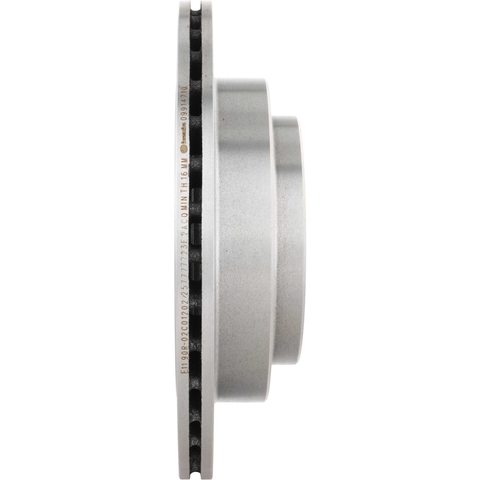 Brembo Rear Vented Brake Rotor 09.9147.10 — image 6