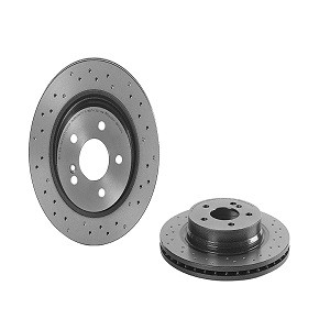 Brembo Rear Vented Brake Rotor 09.A760.1X — image 8