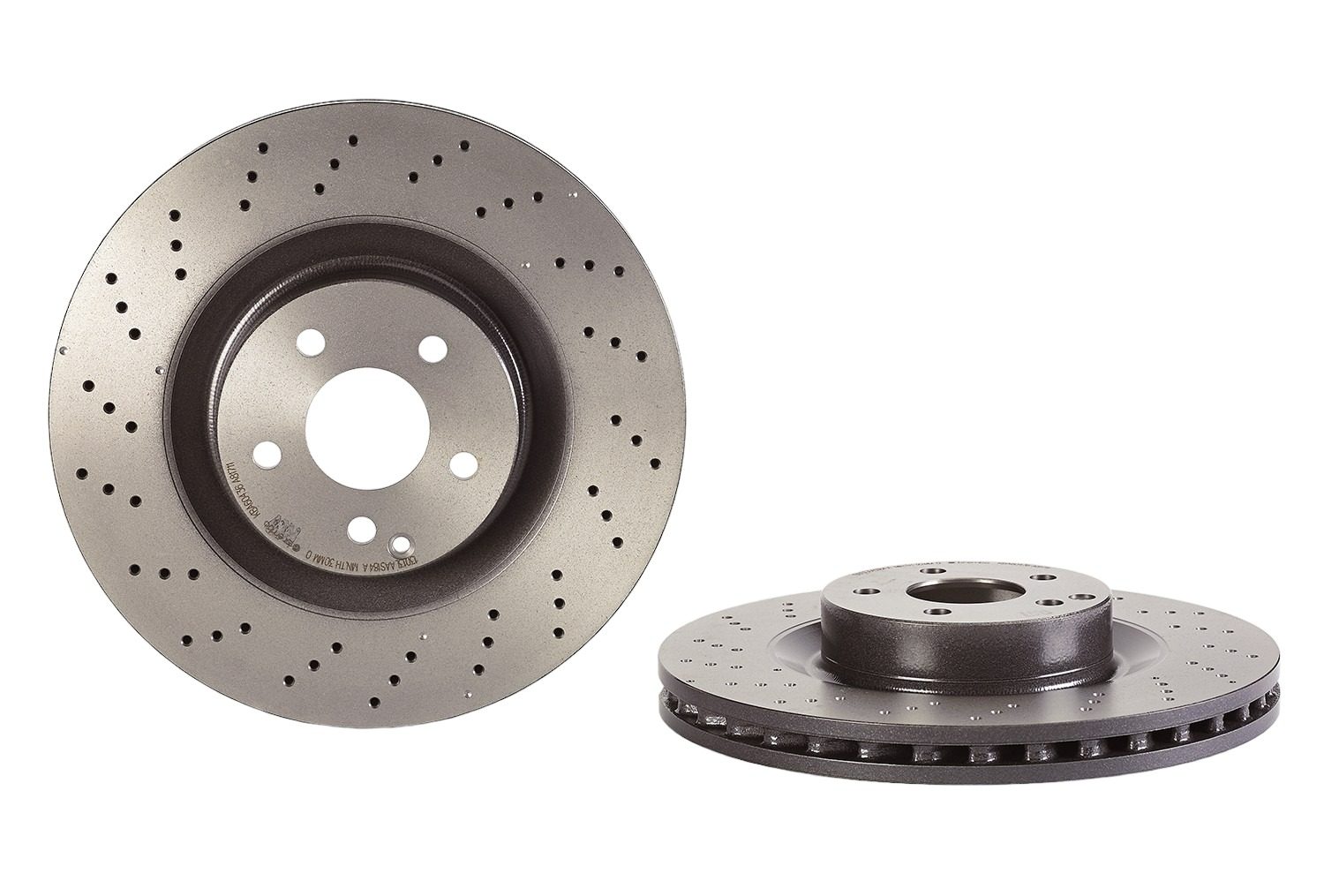 Brembo Front Vented Brake Rotor 09.A817.11 — image 9