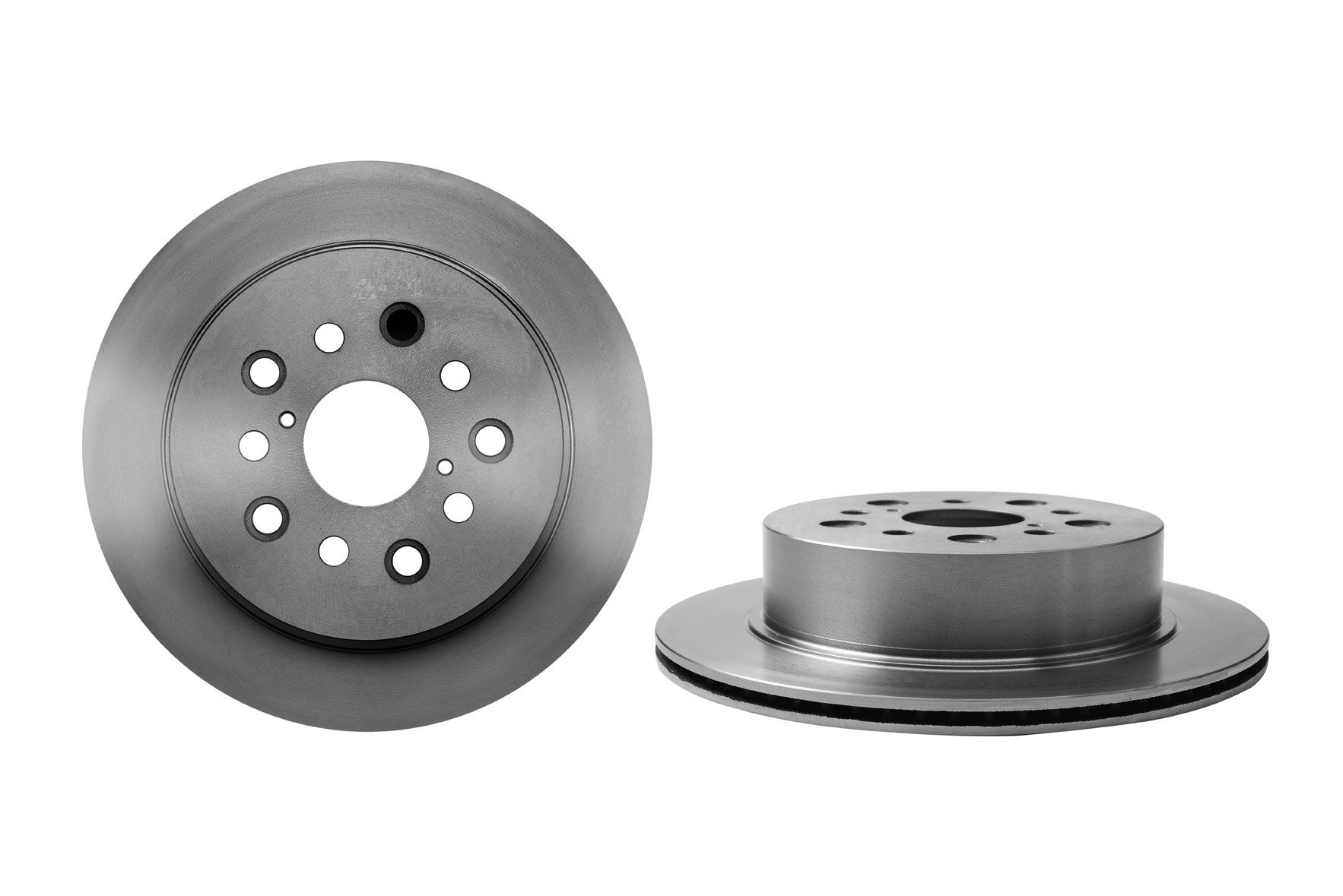 Brembo Rear Vented Brake Rotor 09.B453.10 — image 8
