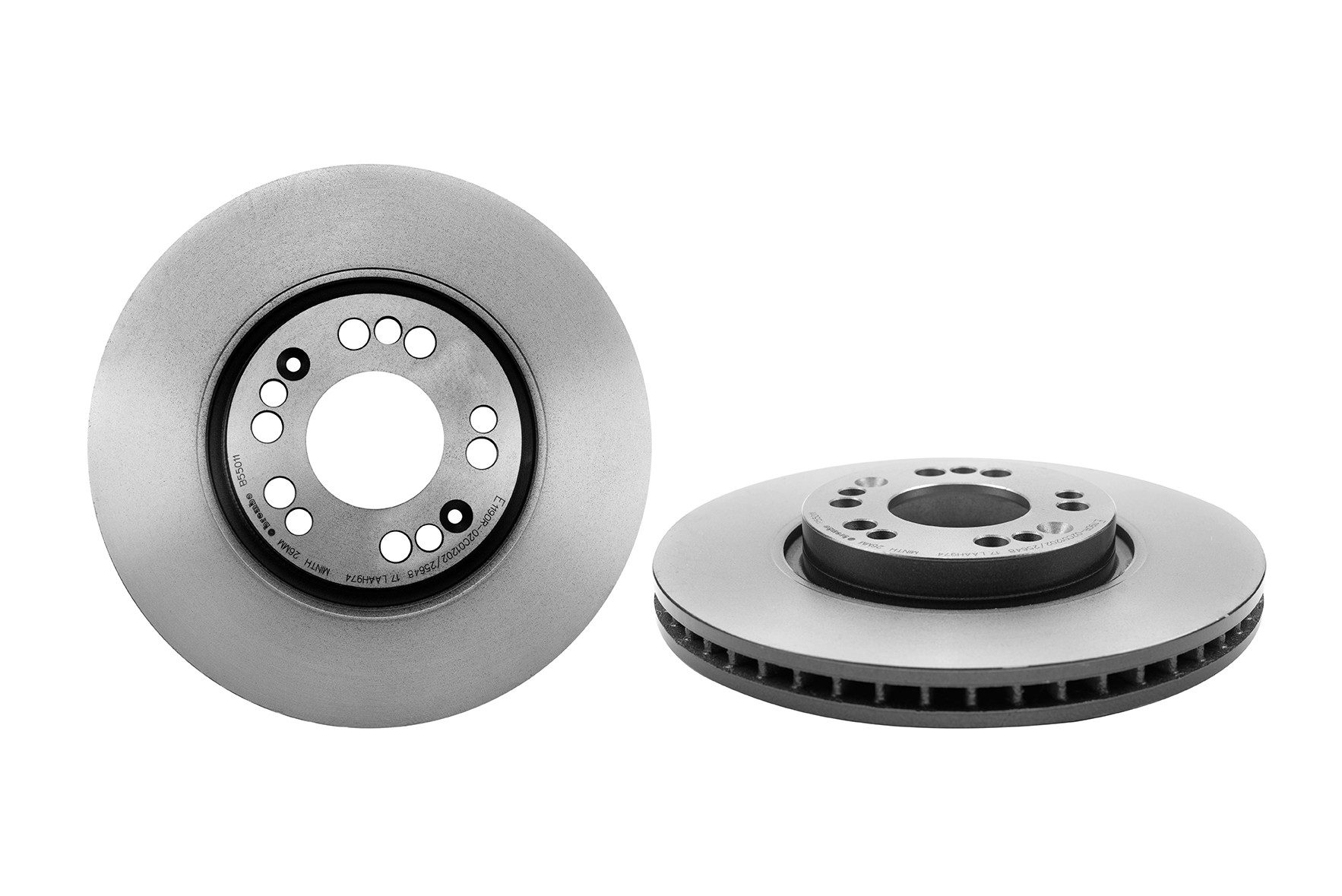 Brembo Front Vented Brake Rotor 09.B550.11 — image 8