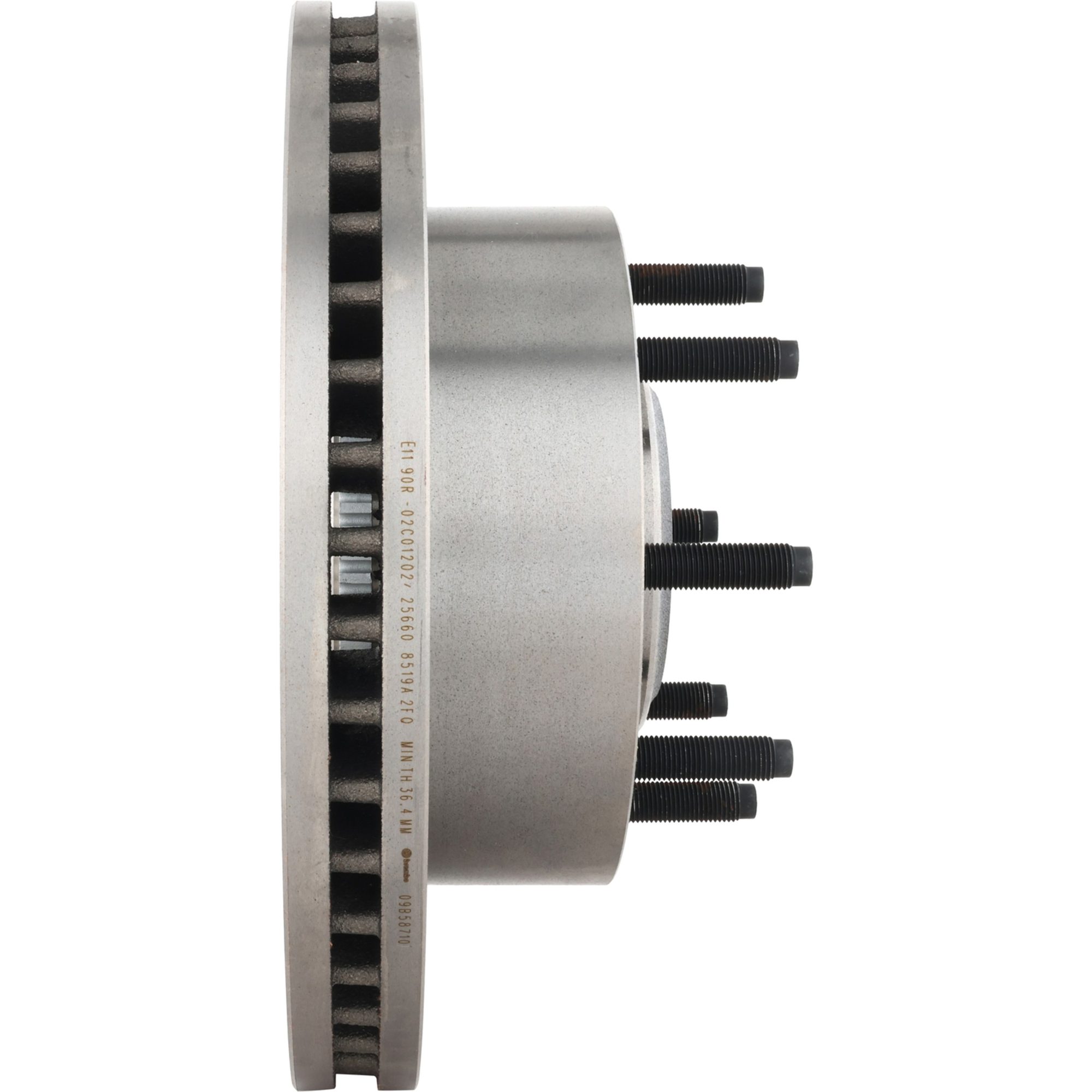 Brembo Front Vented Brake Rotor 09.B587.10 — image 7