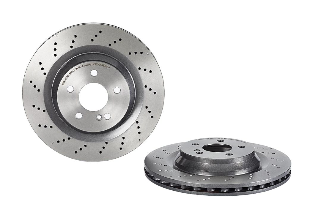 Brembo Rear Vented Brake Rotor 09.B842.41 — image 9