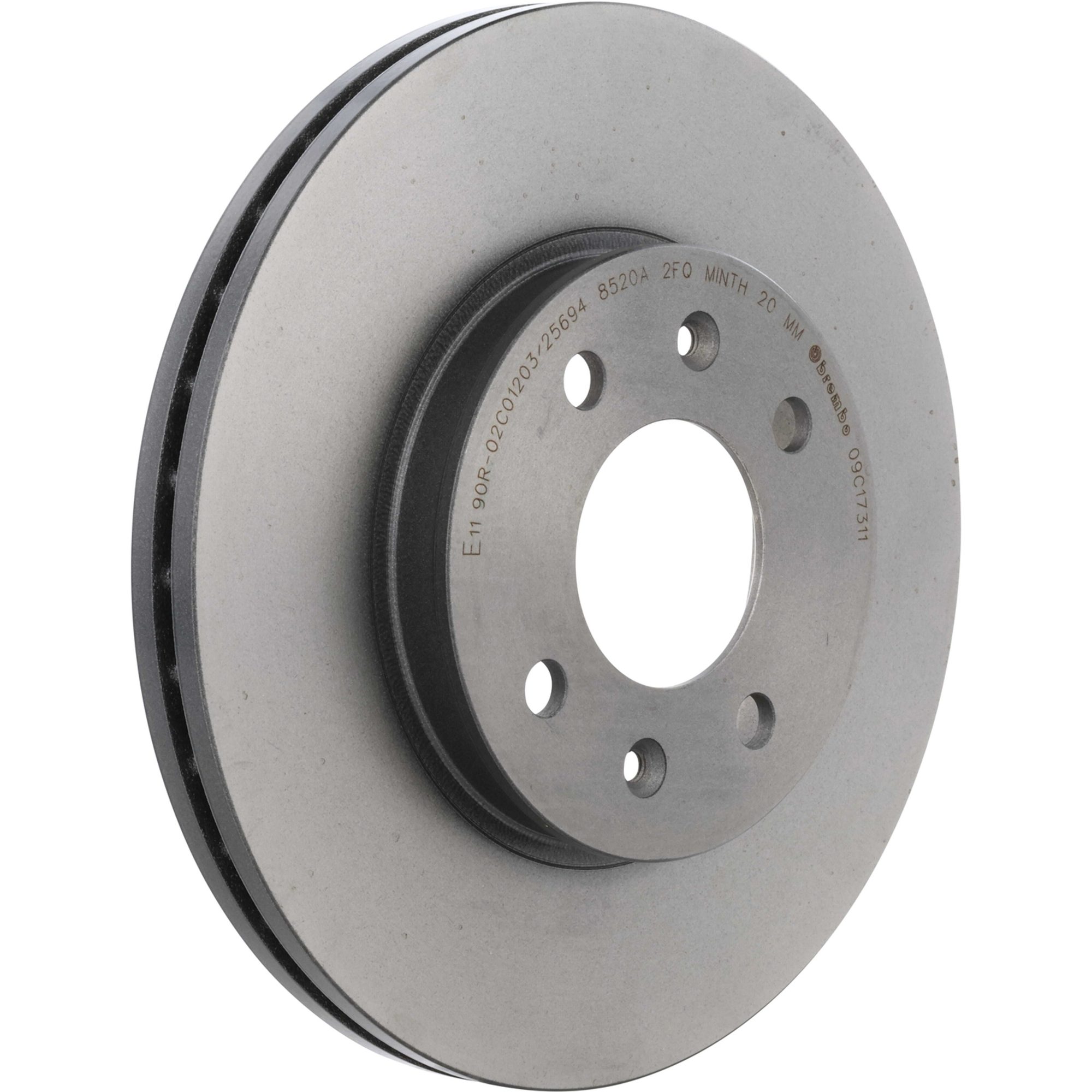 Brembo Front Vented Brake Rotor 09.C173.11 — image 2