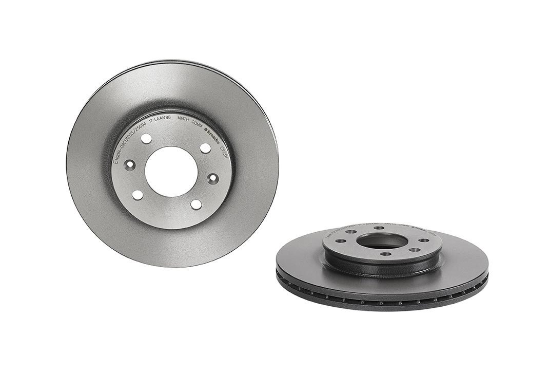 Brembo Front Vented Brake Rotor 09.C173.11 — image 7