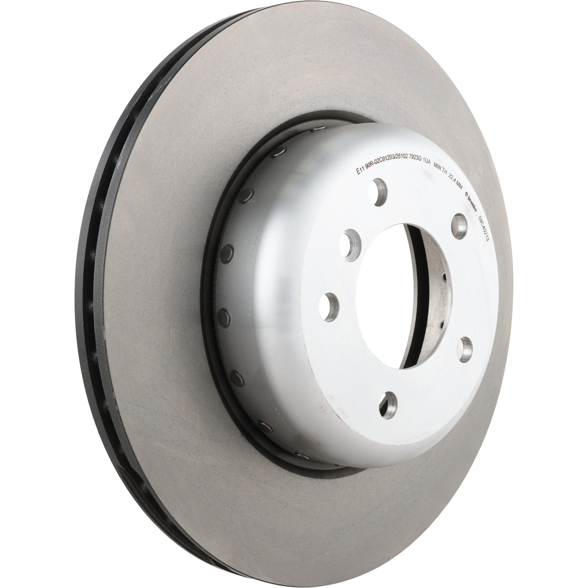 Brembo Front Vented Brake Rotor 09.C402.13 — image 3
