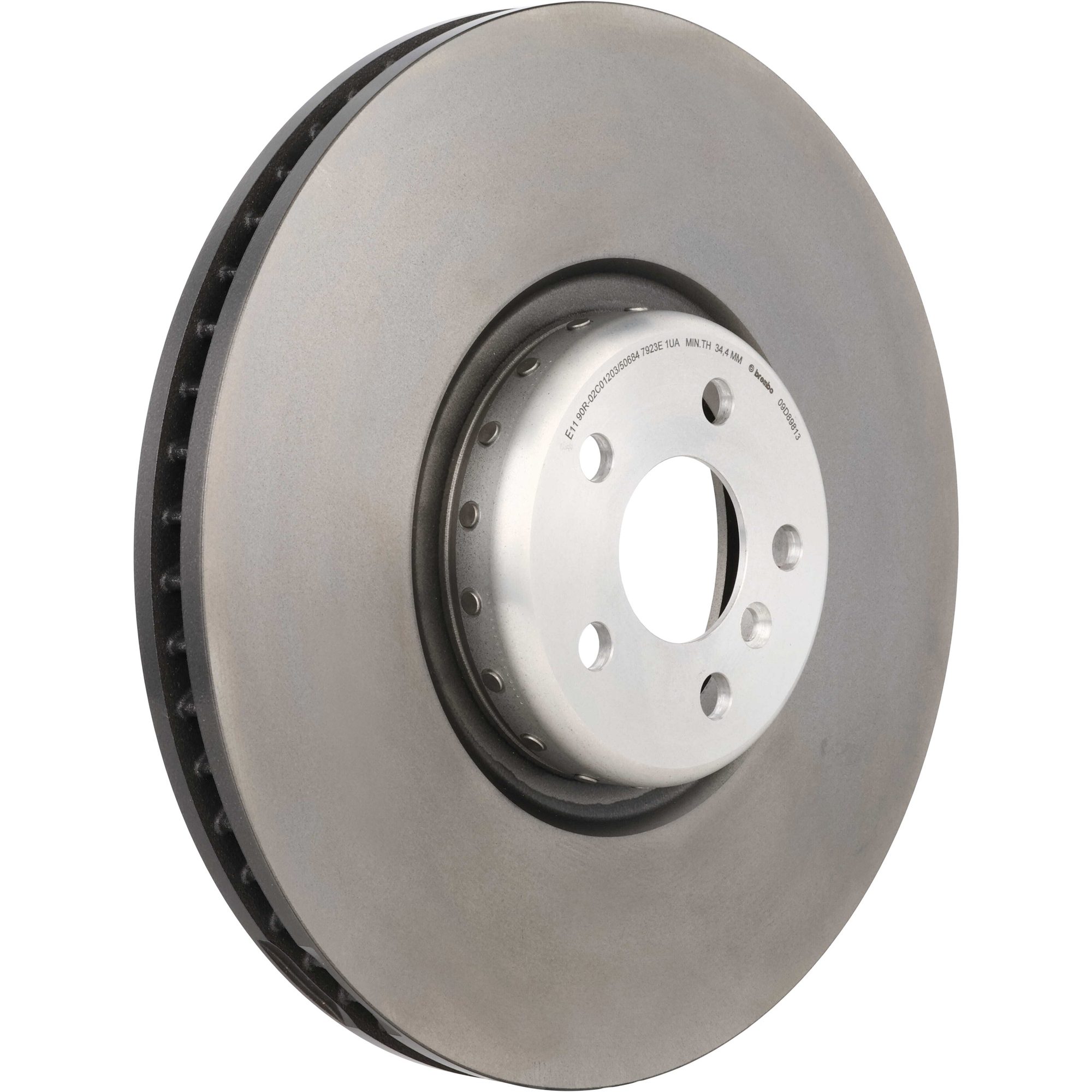 Brembo Front Right Vented Brake Rotor 09.D898.13 — image 3
