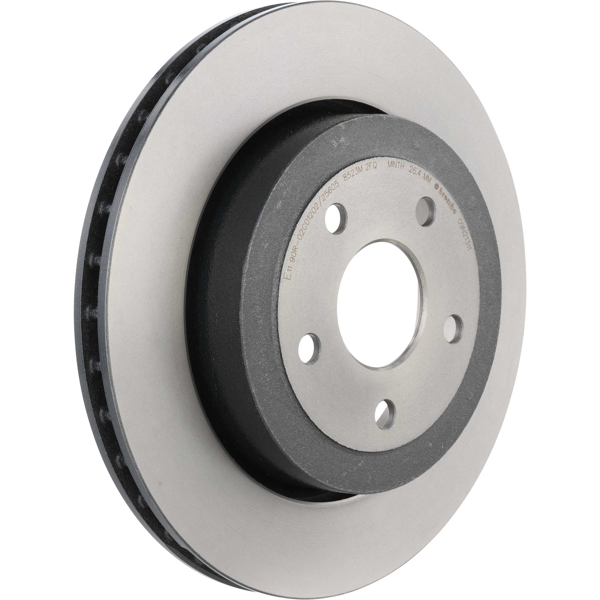 Brembo Rear Vented Brake Rotor 09.N213.11 — image 2