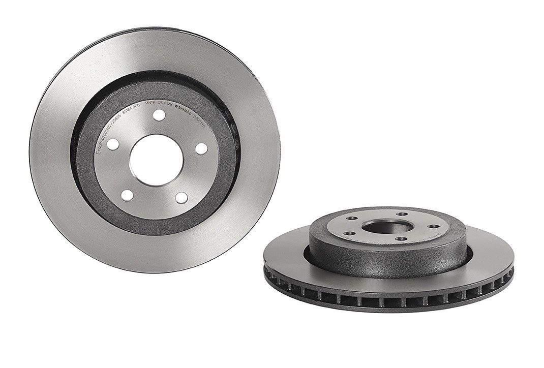 Brembo Rear Vented Brake Rotor 09.N213.11 — image 7