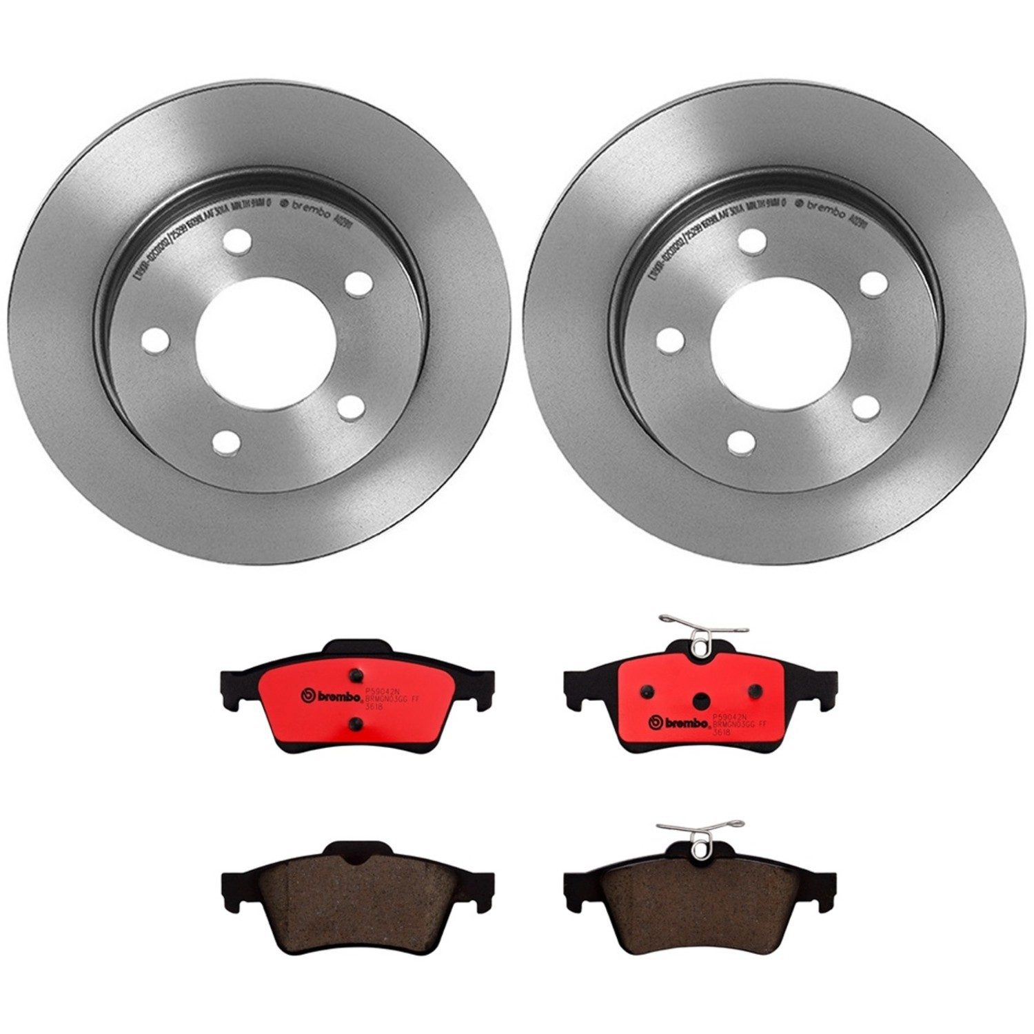 Brembo Rear Brake Kit KT00512 — image 5