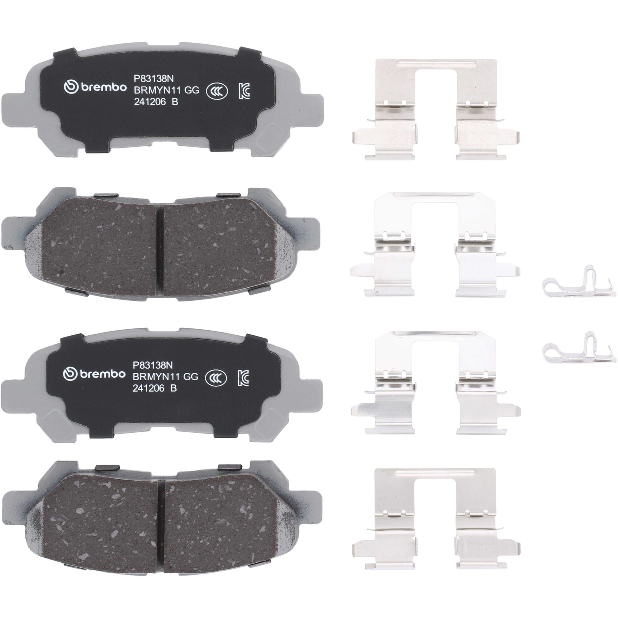 Brembo Rear Brake Kit KT00650 — image 5
