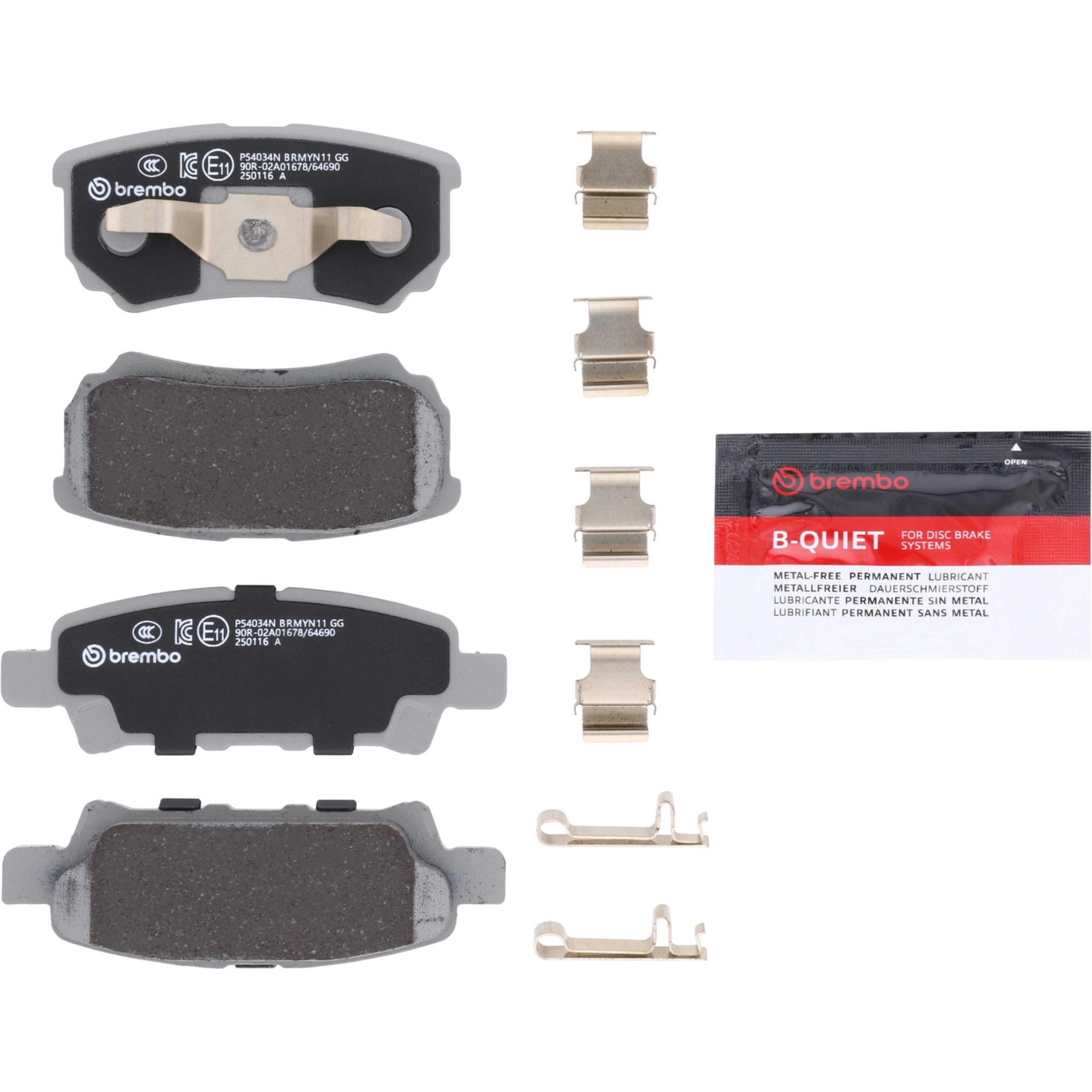 Brembo Rear Brake Kit KT00840 — image 5