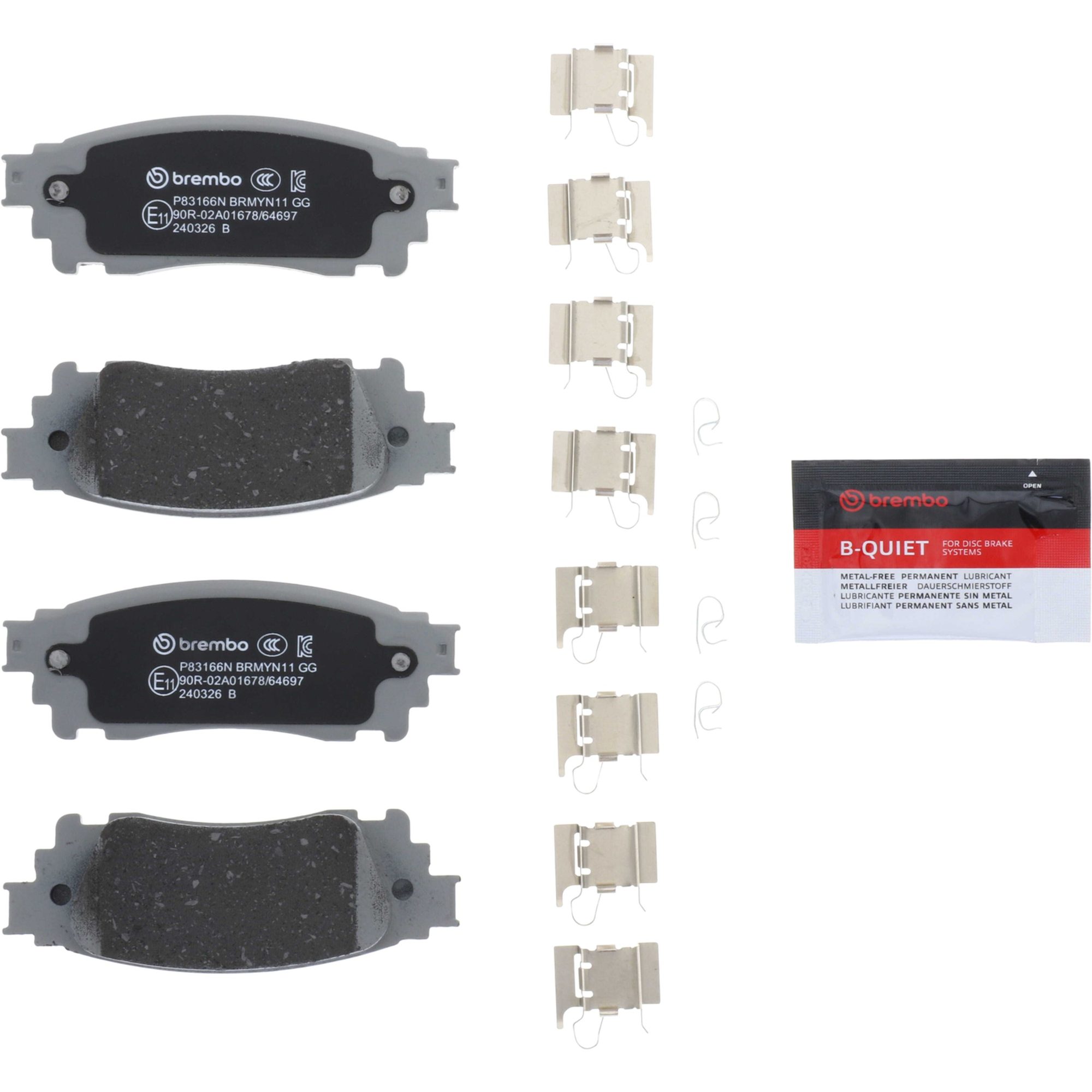 Brembo Rear Brake Kit KT00A05 — image 5