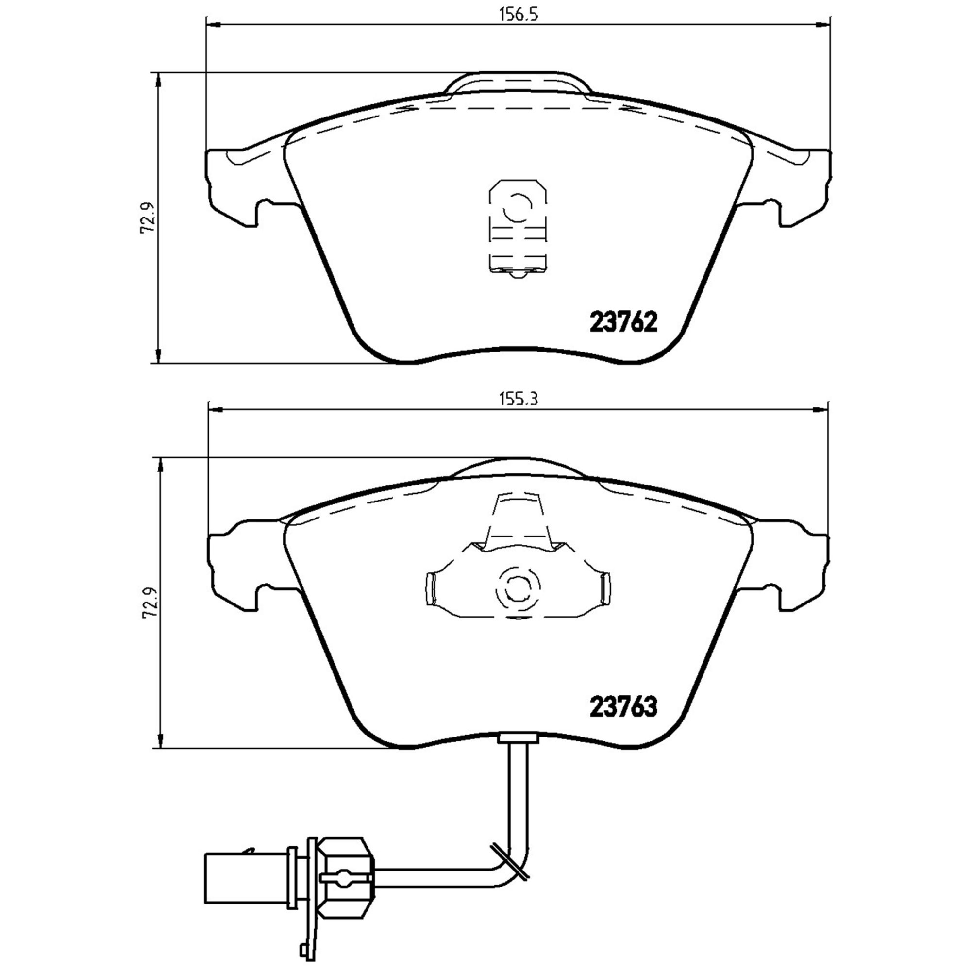 Brembo Front Brake Kit KT04234 — image 4