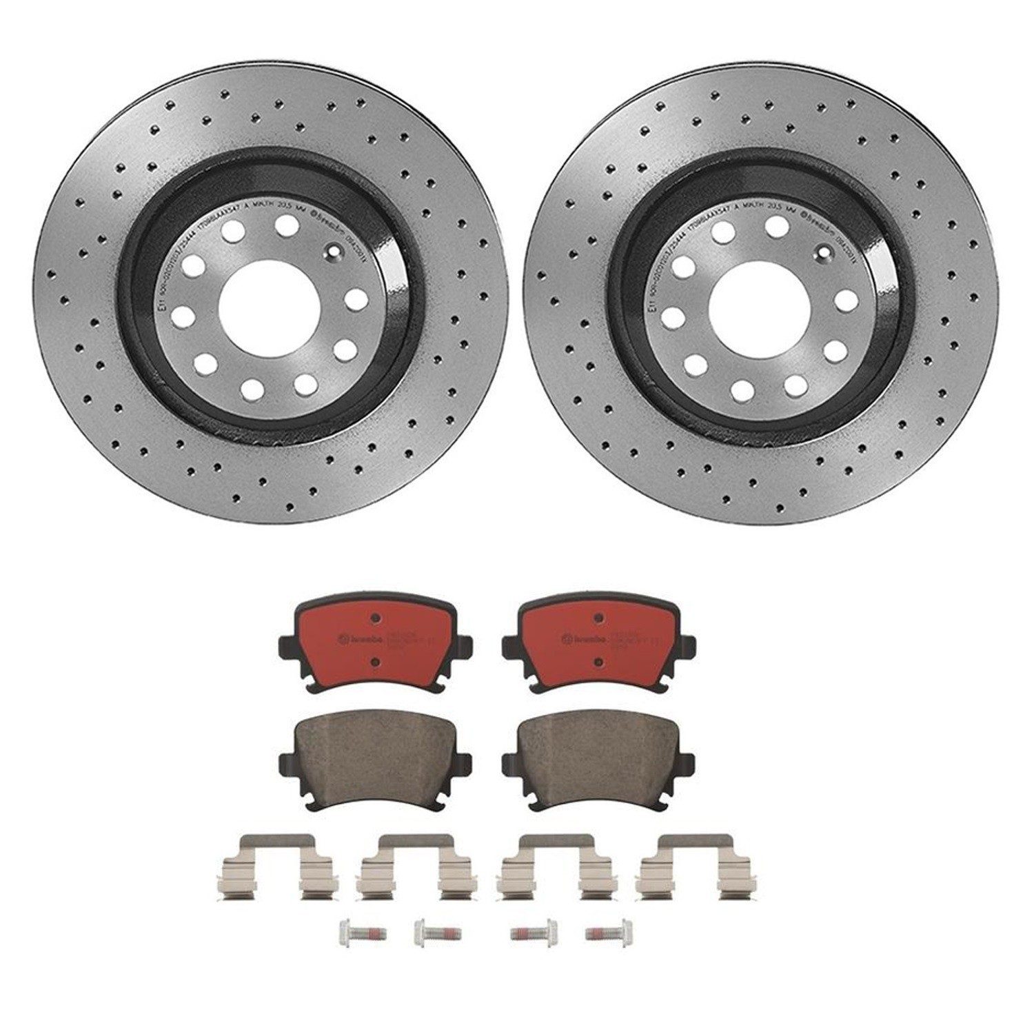 Brembo Rear Brake Kit KTX0155 — image 5