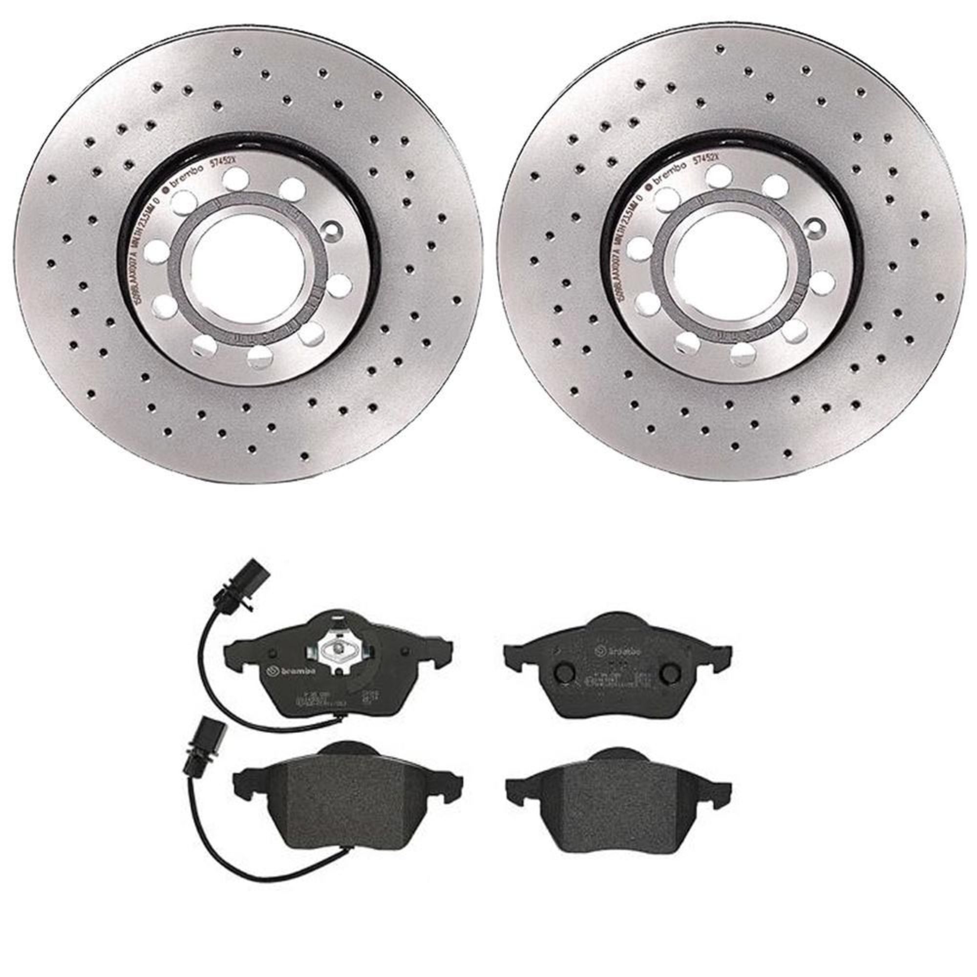 Brembo Front Brake Kit KTX4069 — image 3