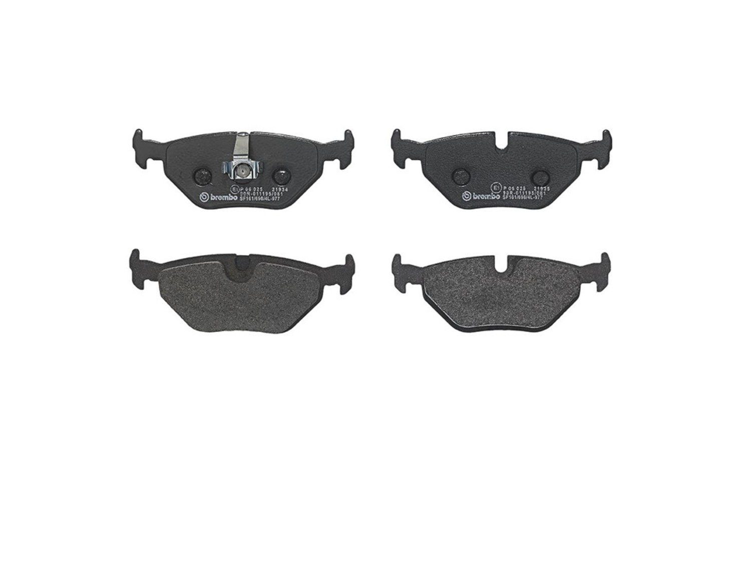 Brembo Rear Brake Pads P06025 — image 5