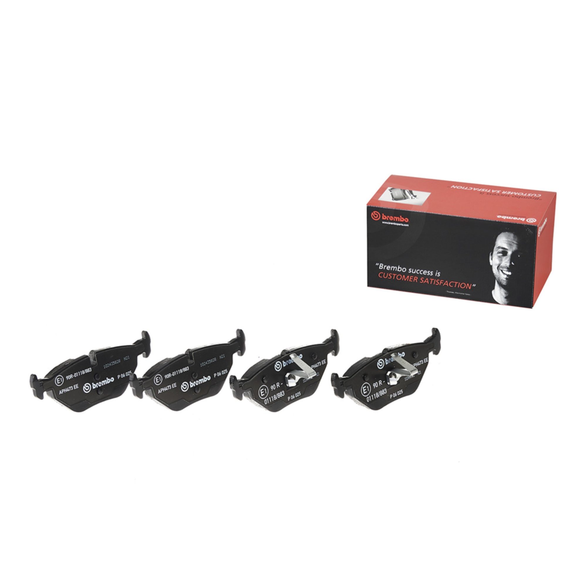 Brembo Rear Brake Pads P06025 — image 6