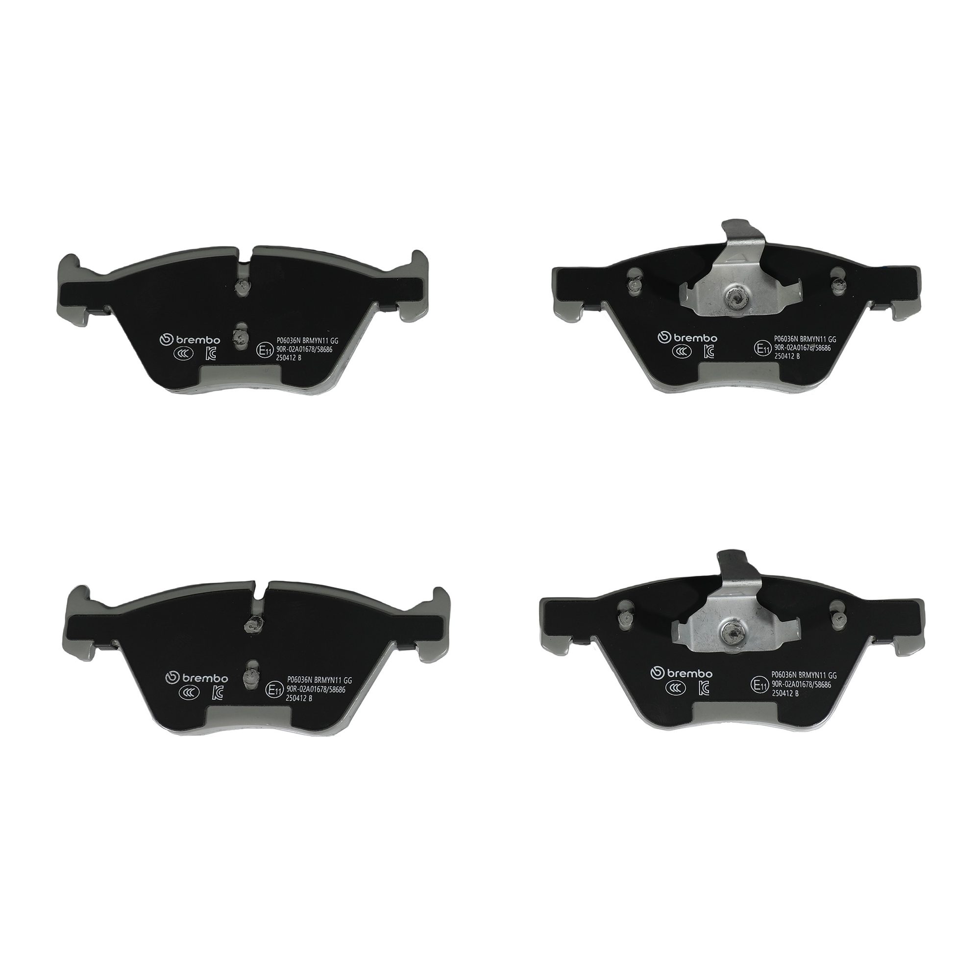 Brembo Front Ceramic Brake Pads P06036N — image 2