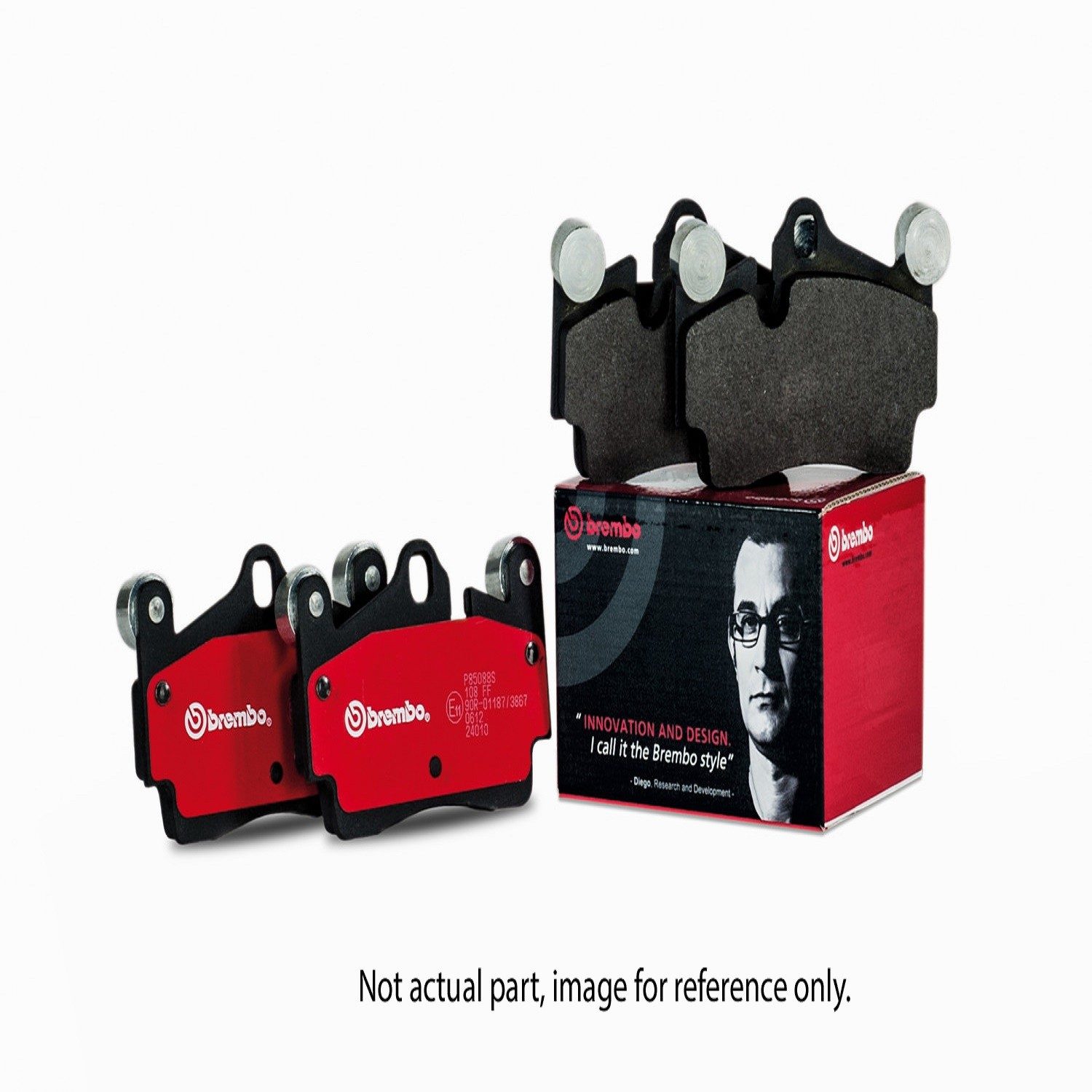Brembo Front Ceramic Brake Pads P06042N — image 2
