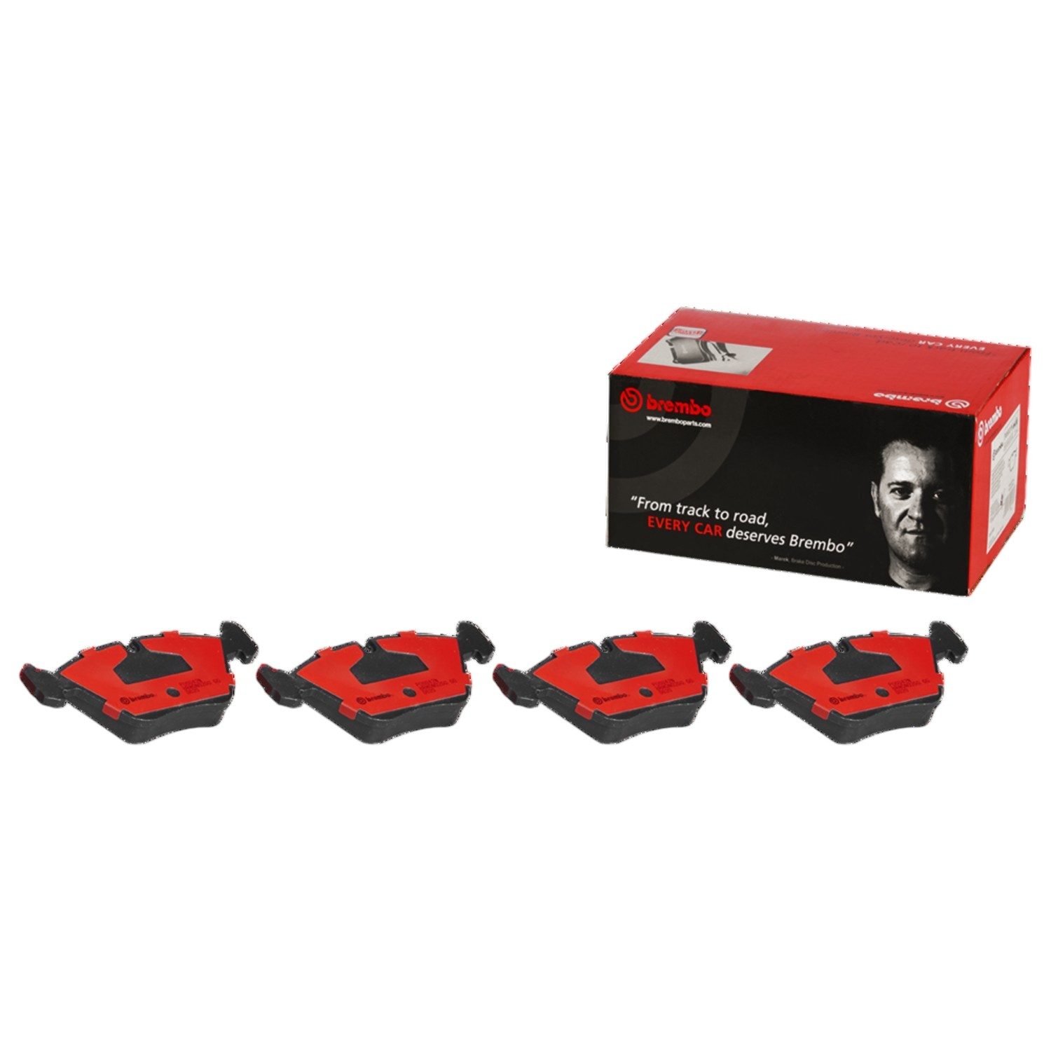 Brembo Front Ceramic Brake Pads P06042N — image 5