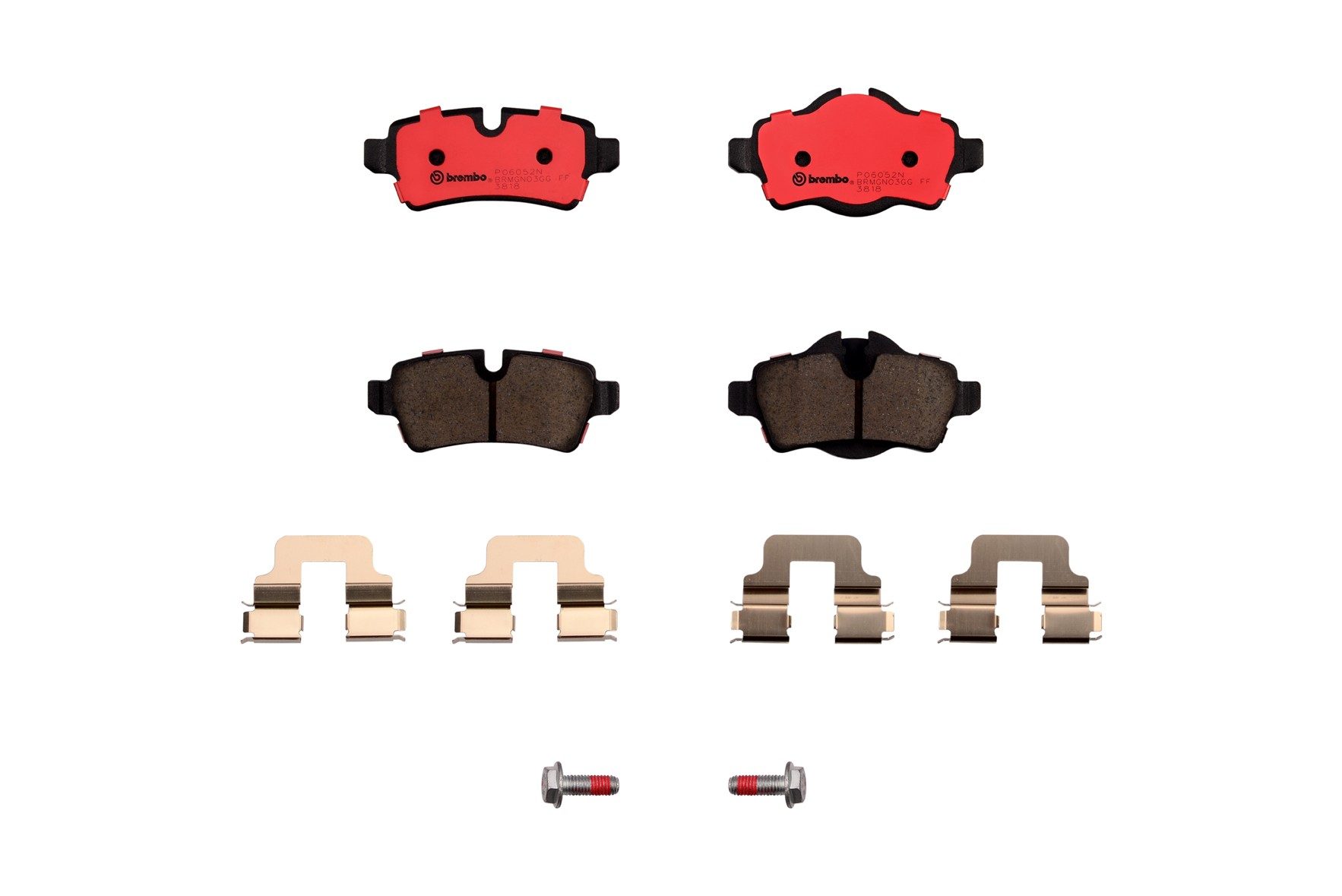 Brembo Rear Ceramic Brake Pads P06052N — image 8