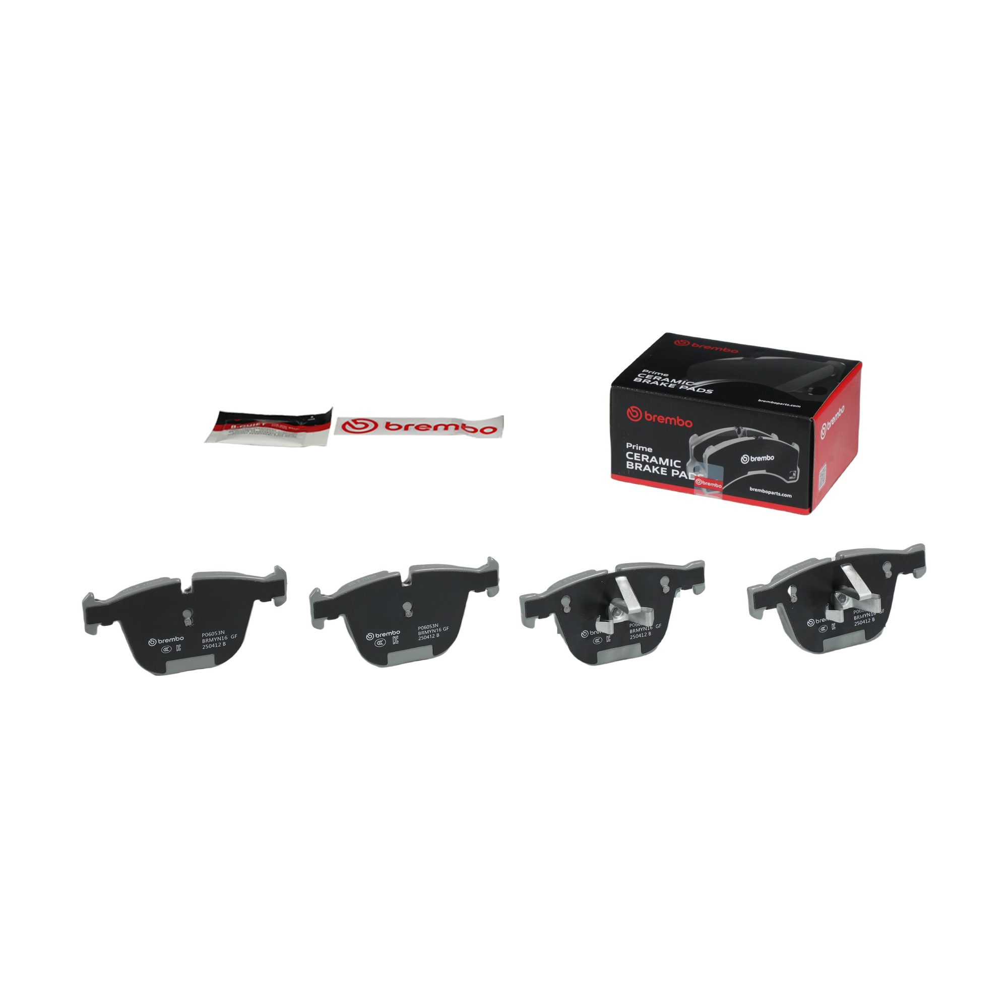 Brembo Rear Ceramic Brake Pads P06053N — image 7