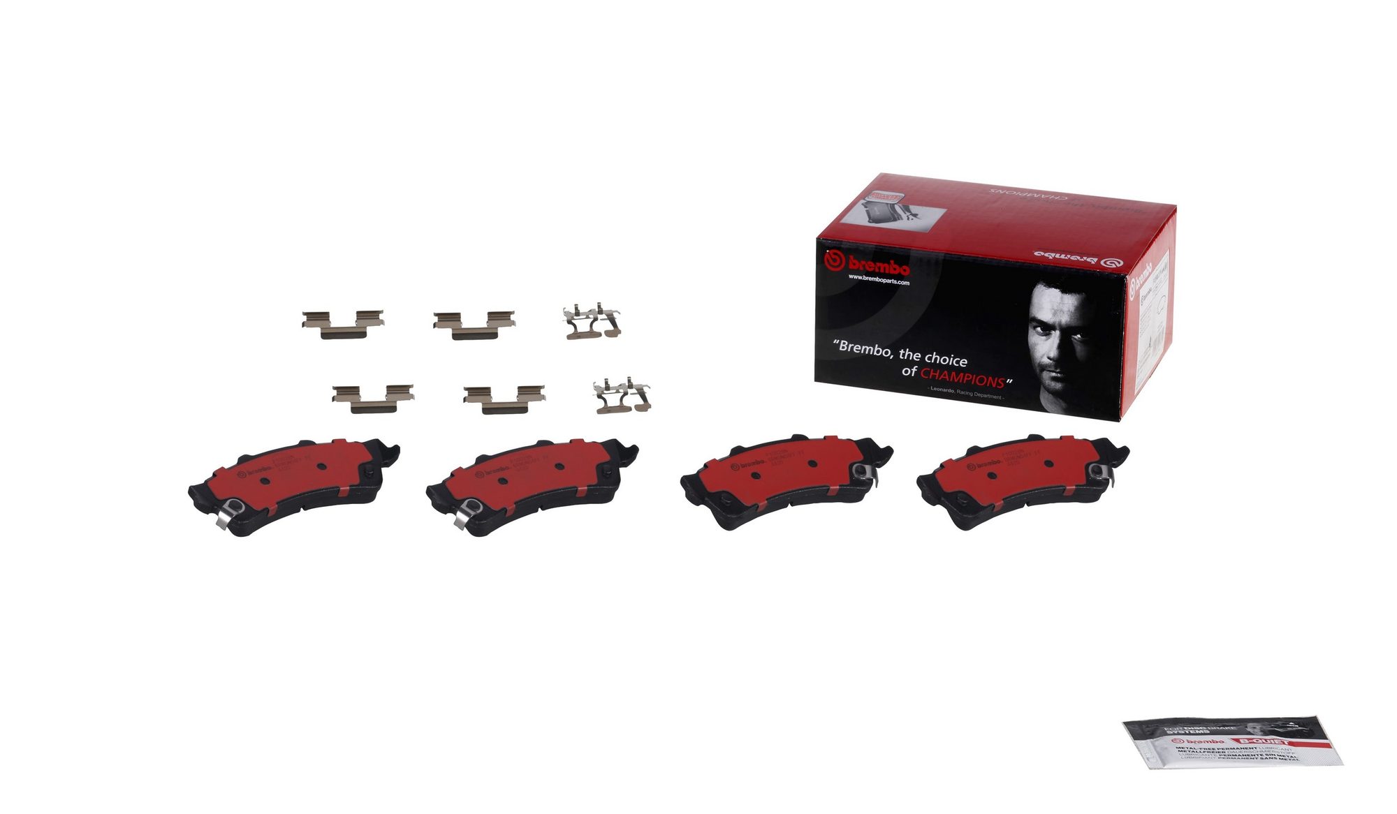 Brembo Rear Ceramic Brake Pads P10028N — image 2