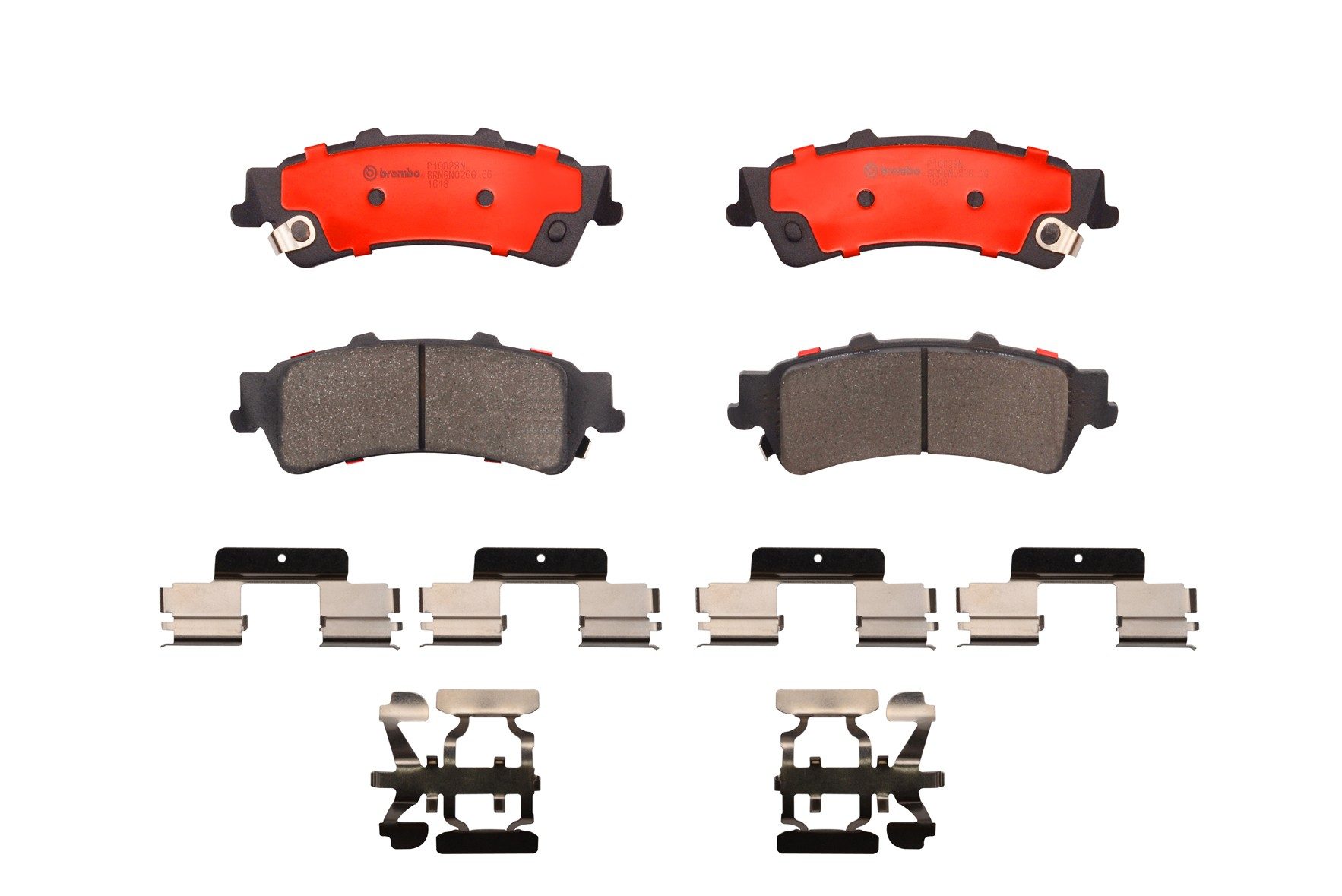 Brembo Rear Ceramic Brake Pads P10028N — image 6