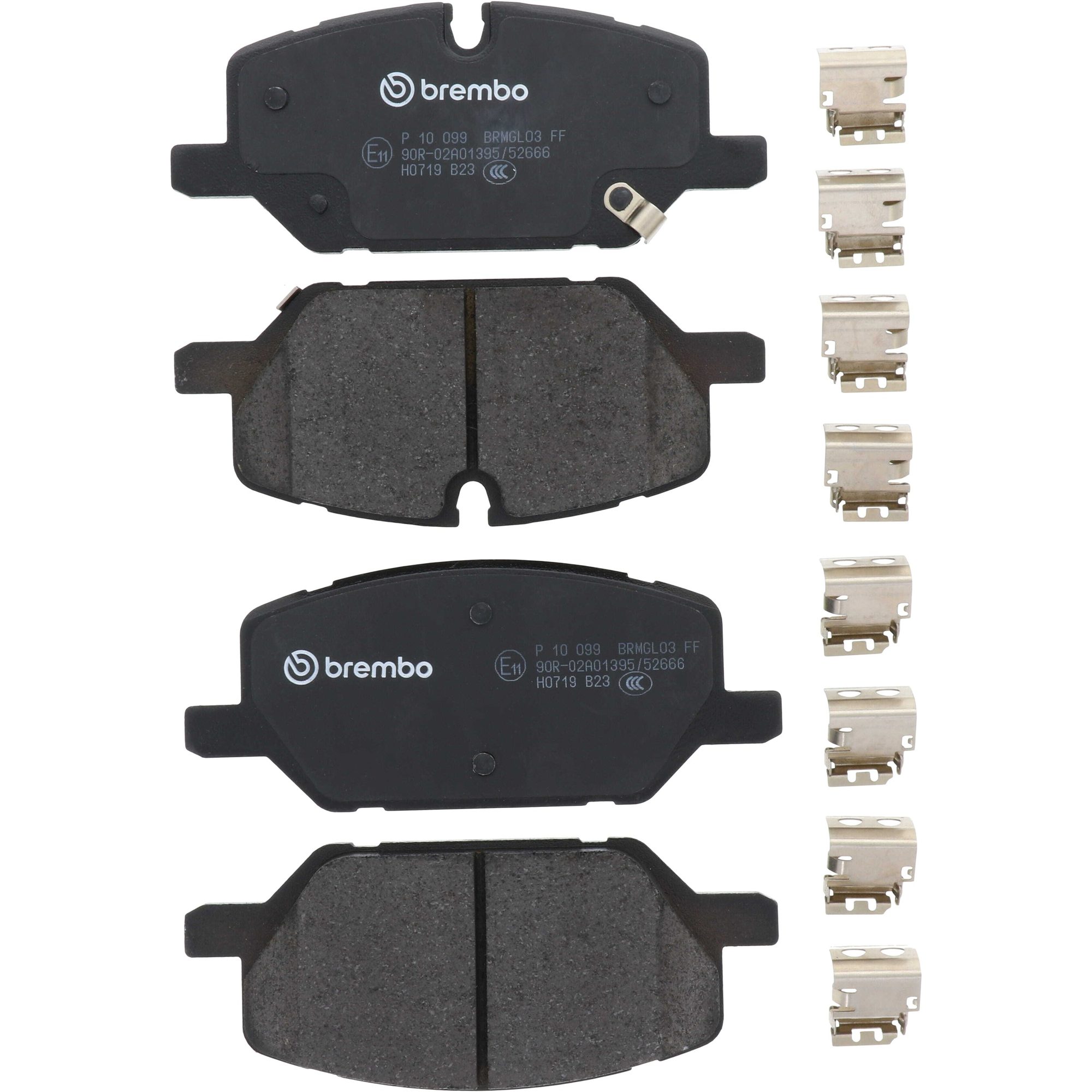 Brembo Front Brake Pads P10099 — image 2