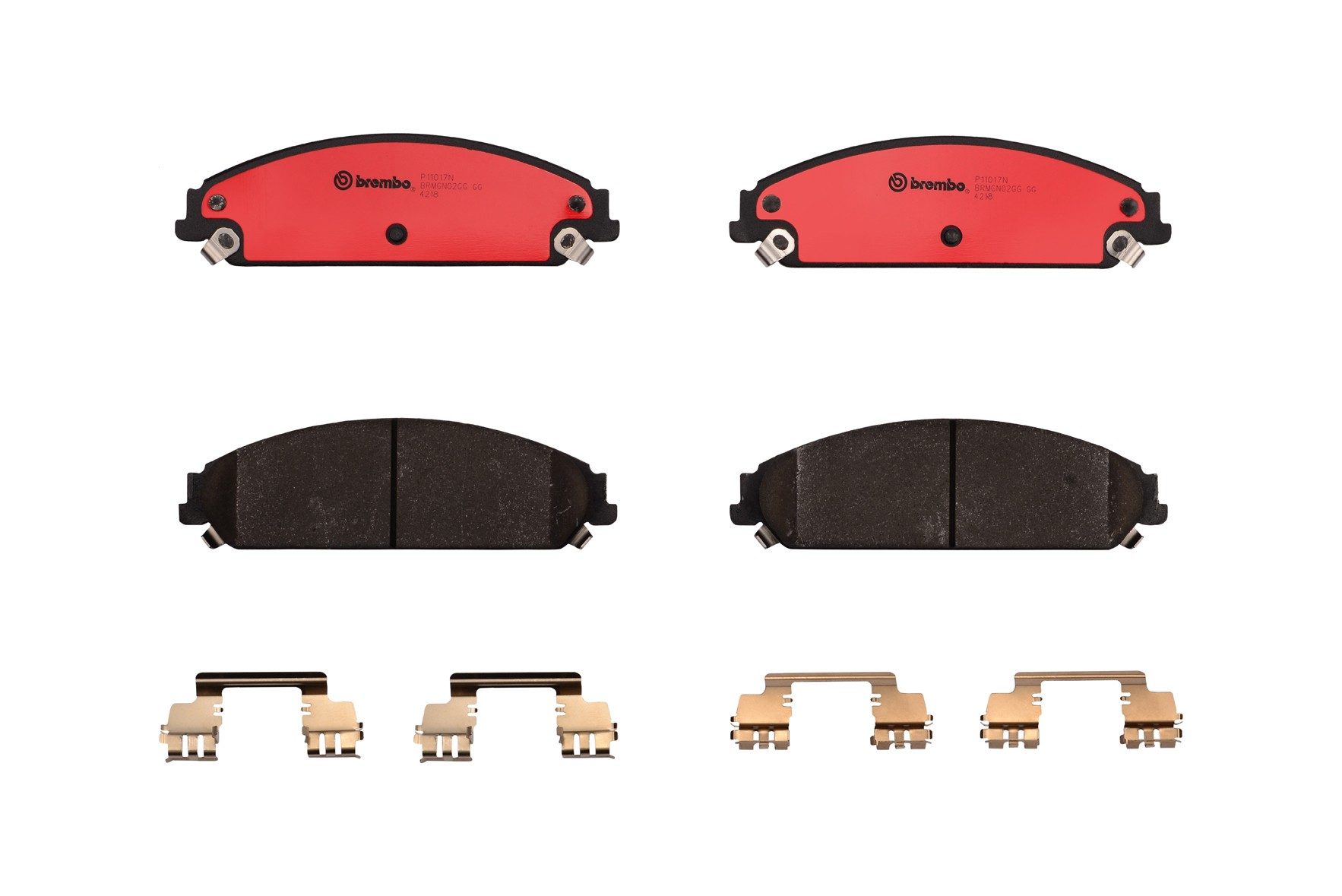 Brembo Front Ceramic Brake Pads P11017N — image 8
