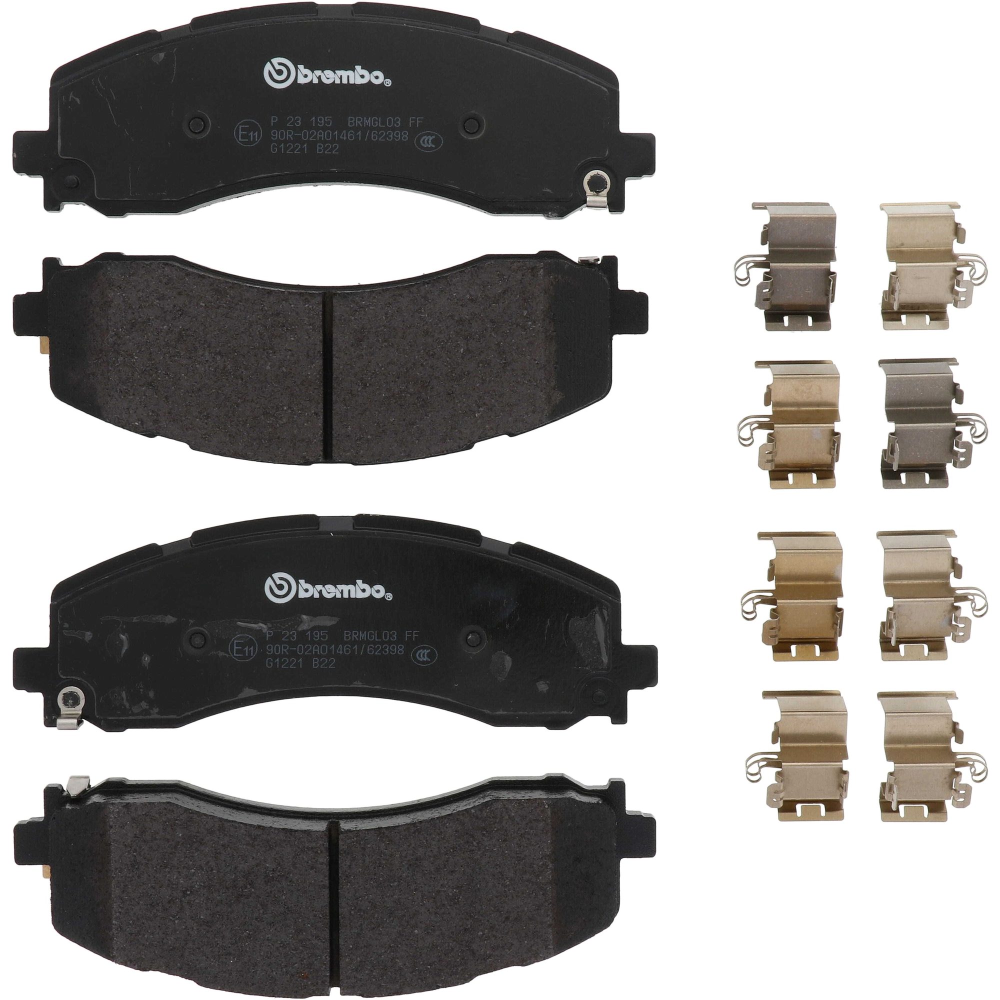 Brembo Rear Brake Pads P23195 — image 2