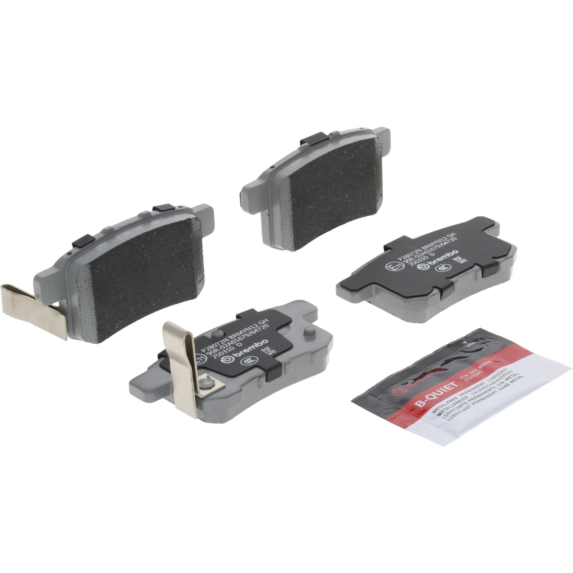 Brembo Rear Ceramic Brake Pads P28072N — image 2