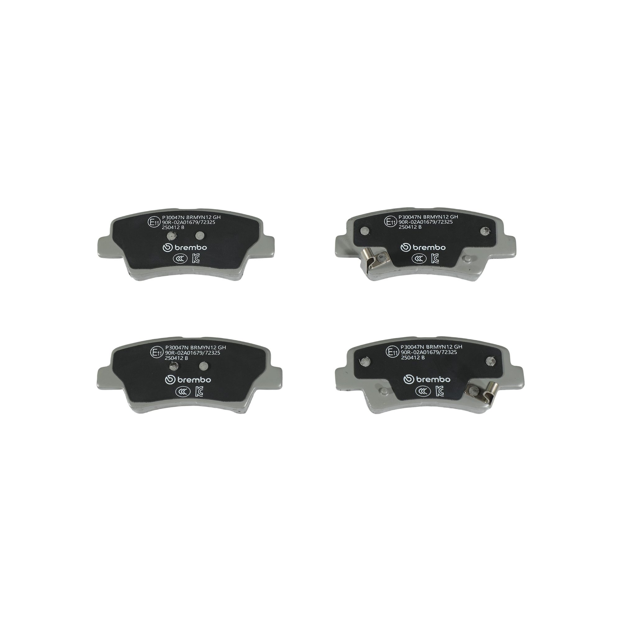 Brembo Rear Ceramic Brake Pads P30047N — image 3