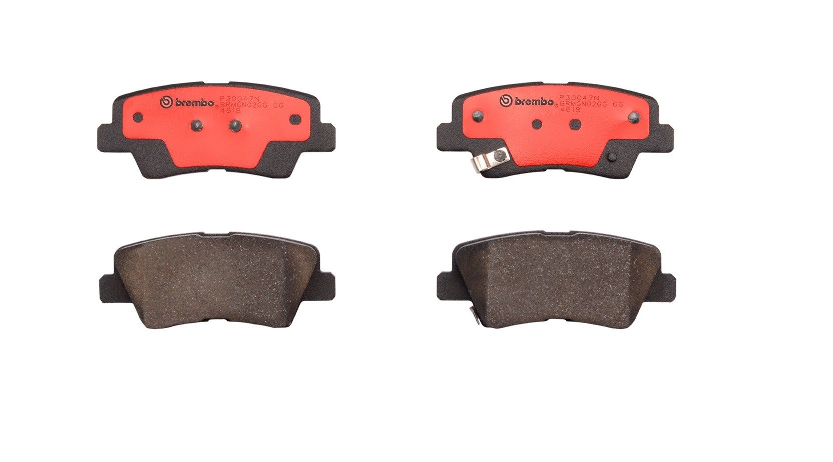 Brembo Rear Ceramic Brake Pads P30047N — image 8