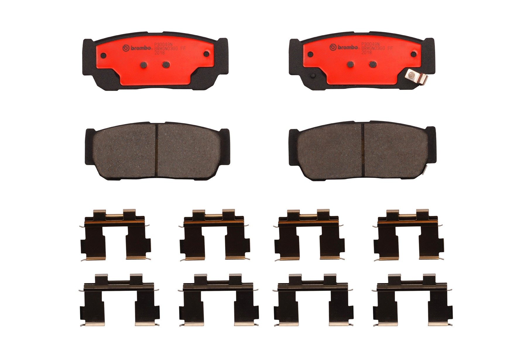Brembo Rear Ceramic Brake Pads P30049N — image 6