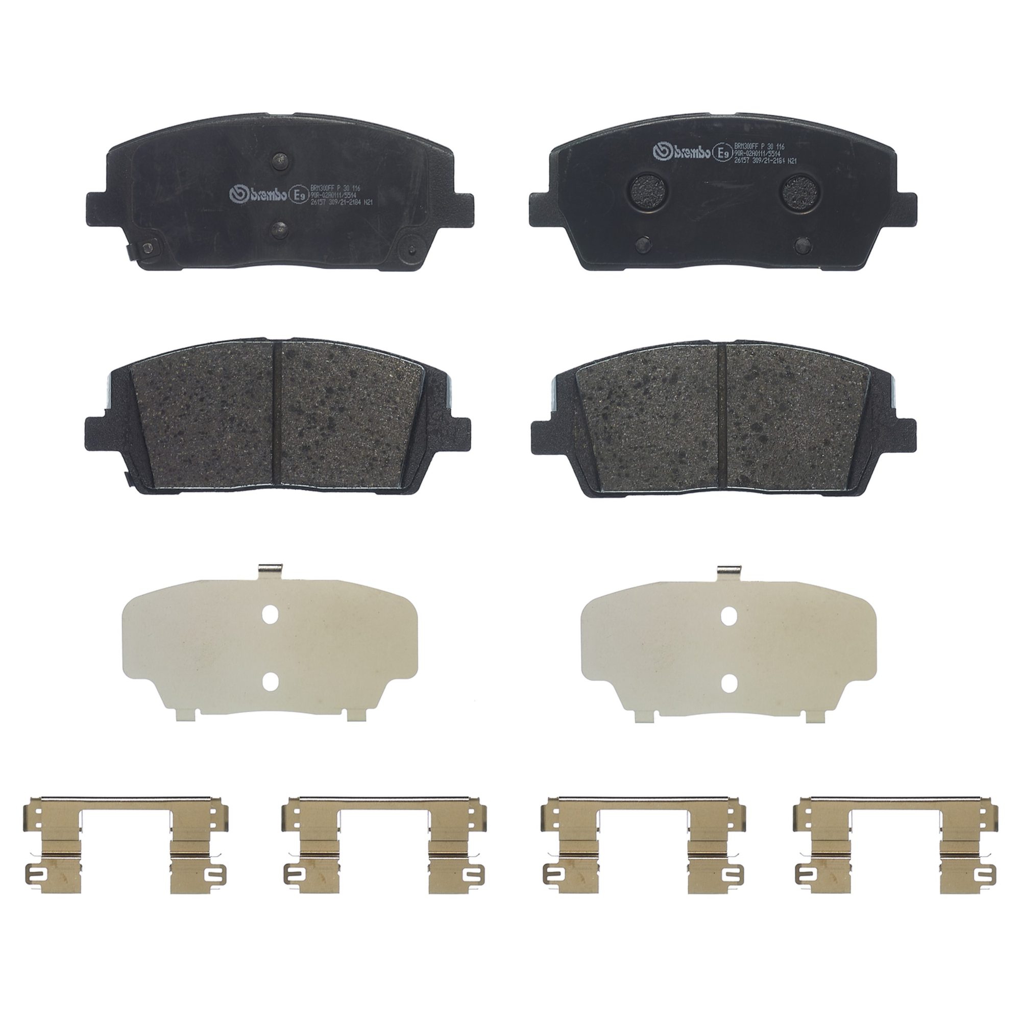 Brembo Front Brake Pads P30116 — image 2