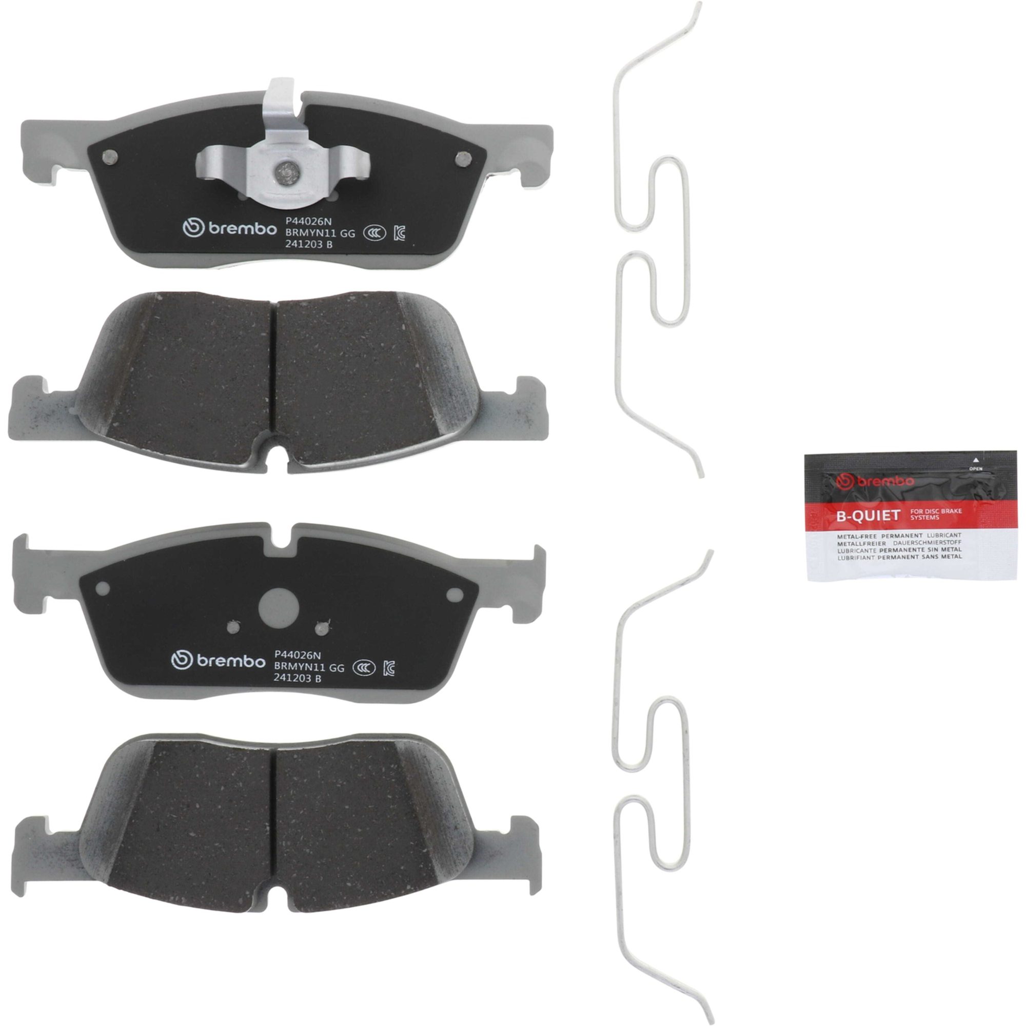 Brembo Front Ceramic Brake Pads P44026N — image 5