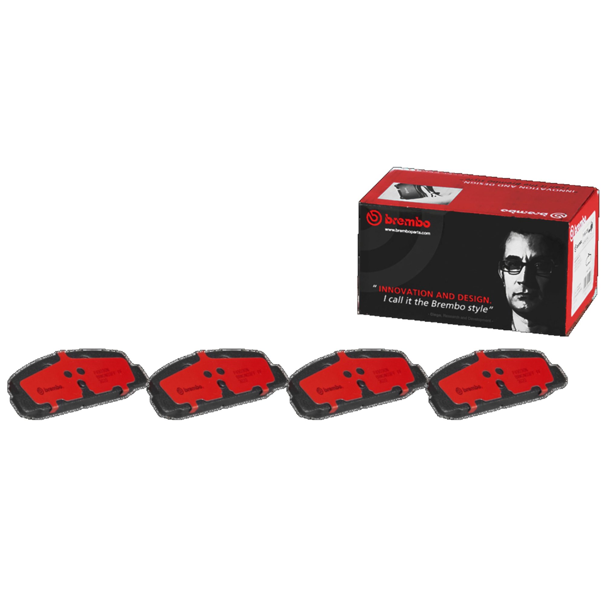 Brembo Rear Ceramic Brake Pads P49036N — image 4