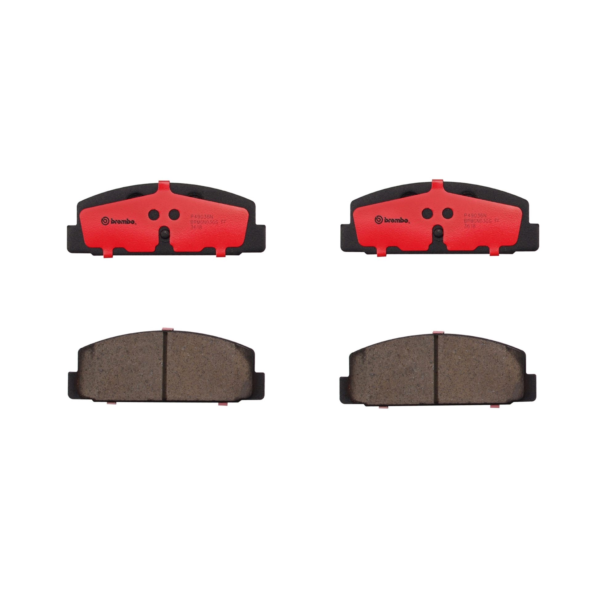 Brembo Rear Ceramic Brake Pads P49036N — image 5