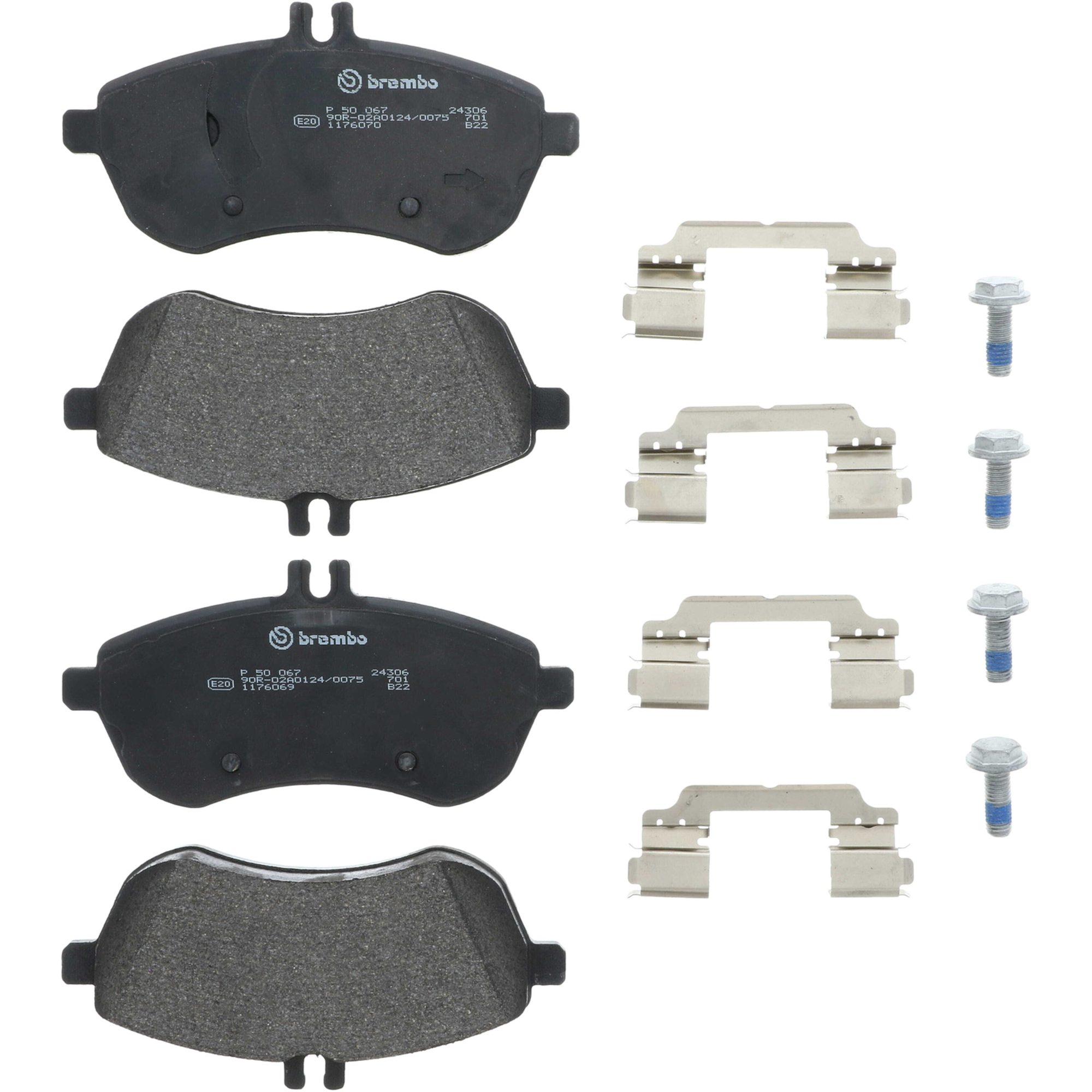 Brembo Front Brake Pads P50067 — image 6